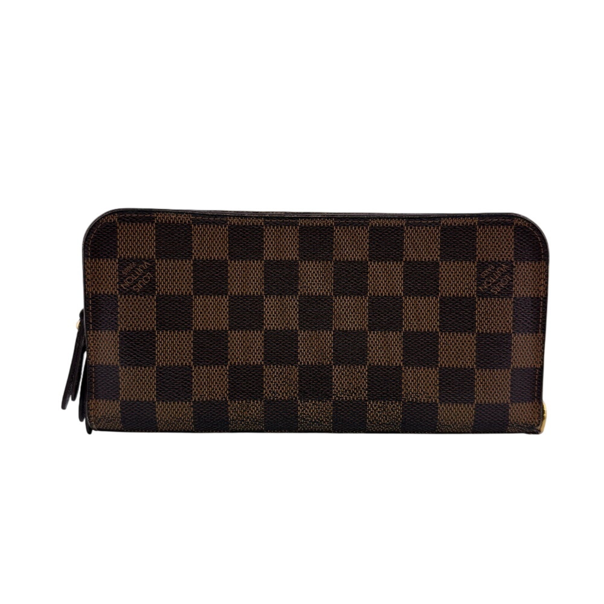 Louis Vuitton Damier Brown Damier Canvas Damier Canvas Long Wallet (Bi-Fold) (Pre-Owned)