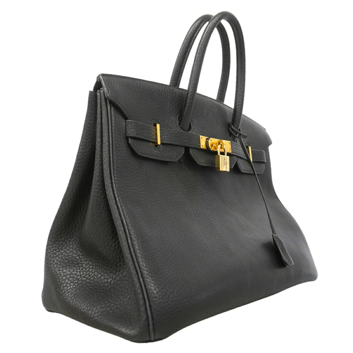 Hermes Black Ardennes Leather Handbag (Pre-Owned)