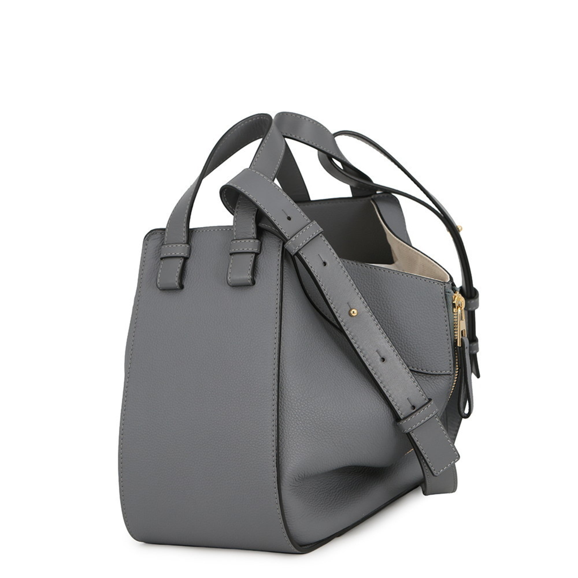 Loewe Hammock Gray Handbag (Pre-Owned)