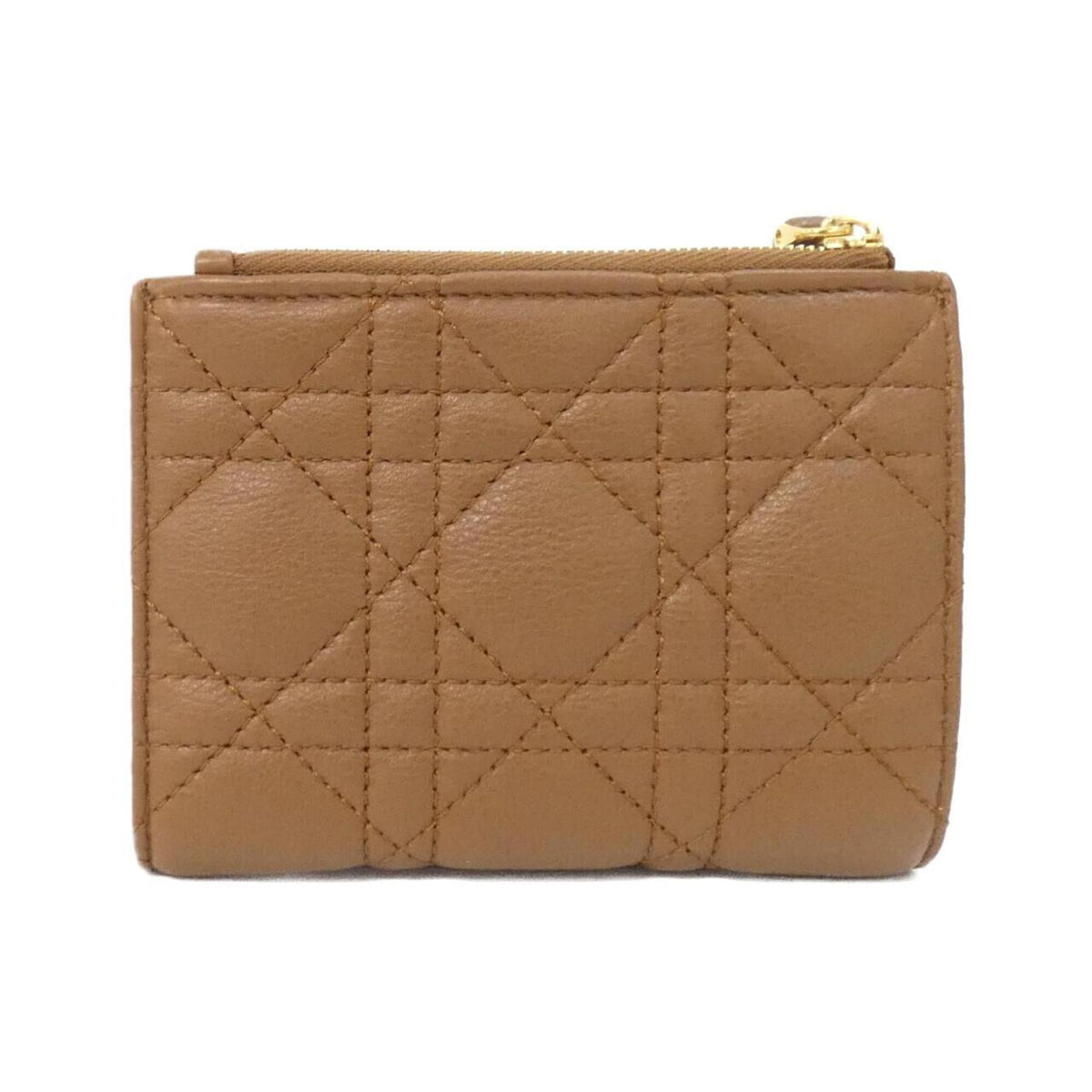 Christian Dior Brown Leather Wallet (Bi-Fold) (Pre-Owned)