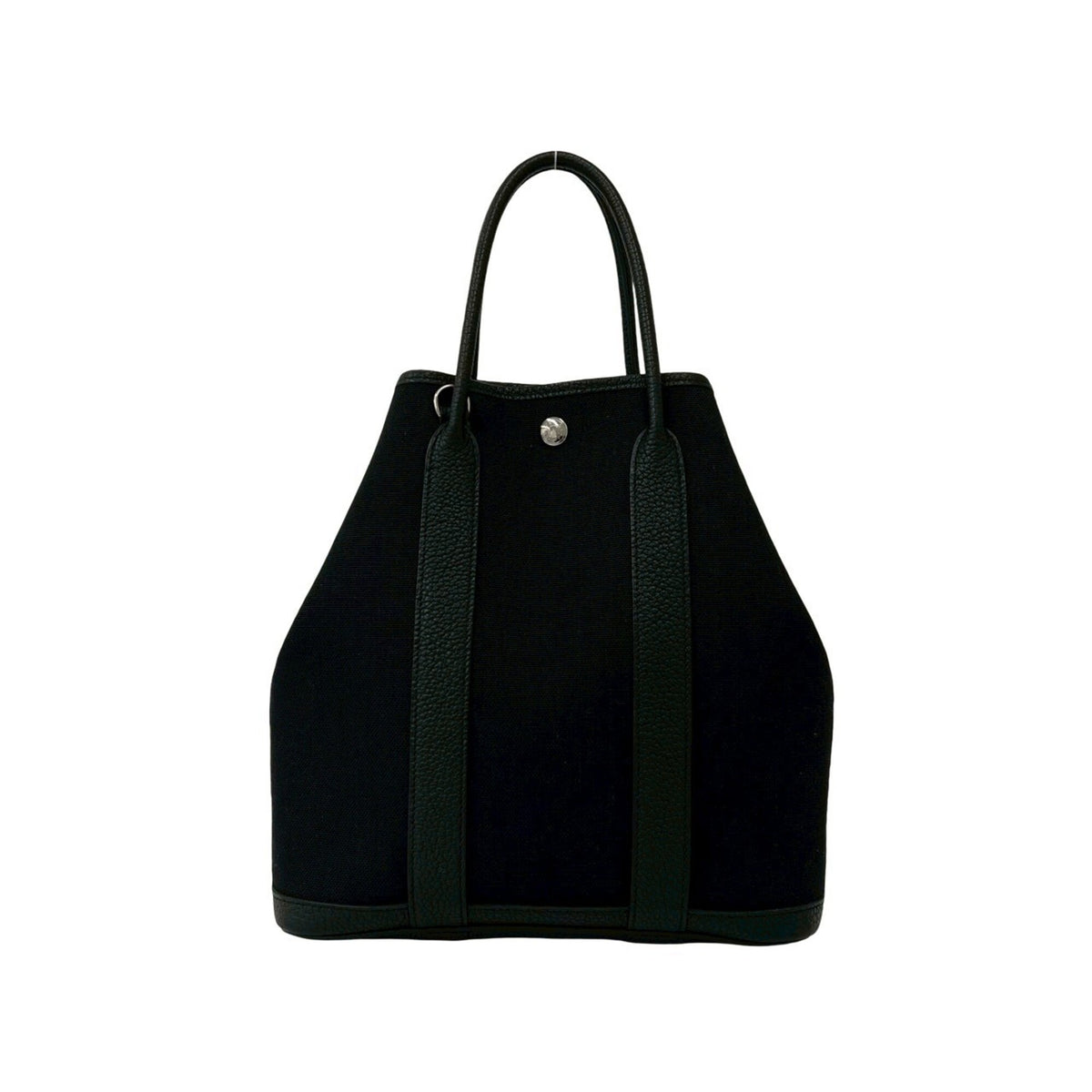 Hermes Black Negonda Leather Handbag Shoulder Bag (Pre-Owned)