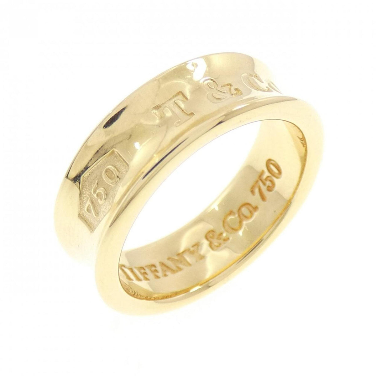 Tiffany Yellow Gold (18K) Band Ring (Pre-Owned)