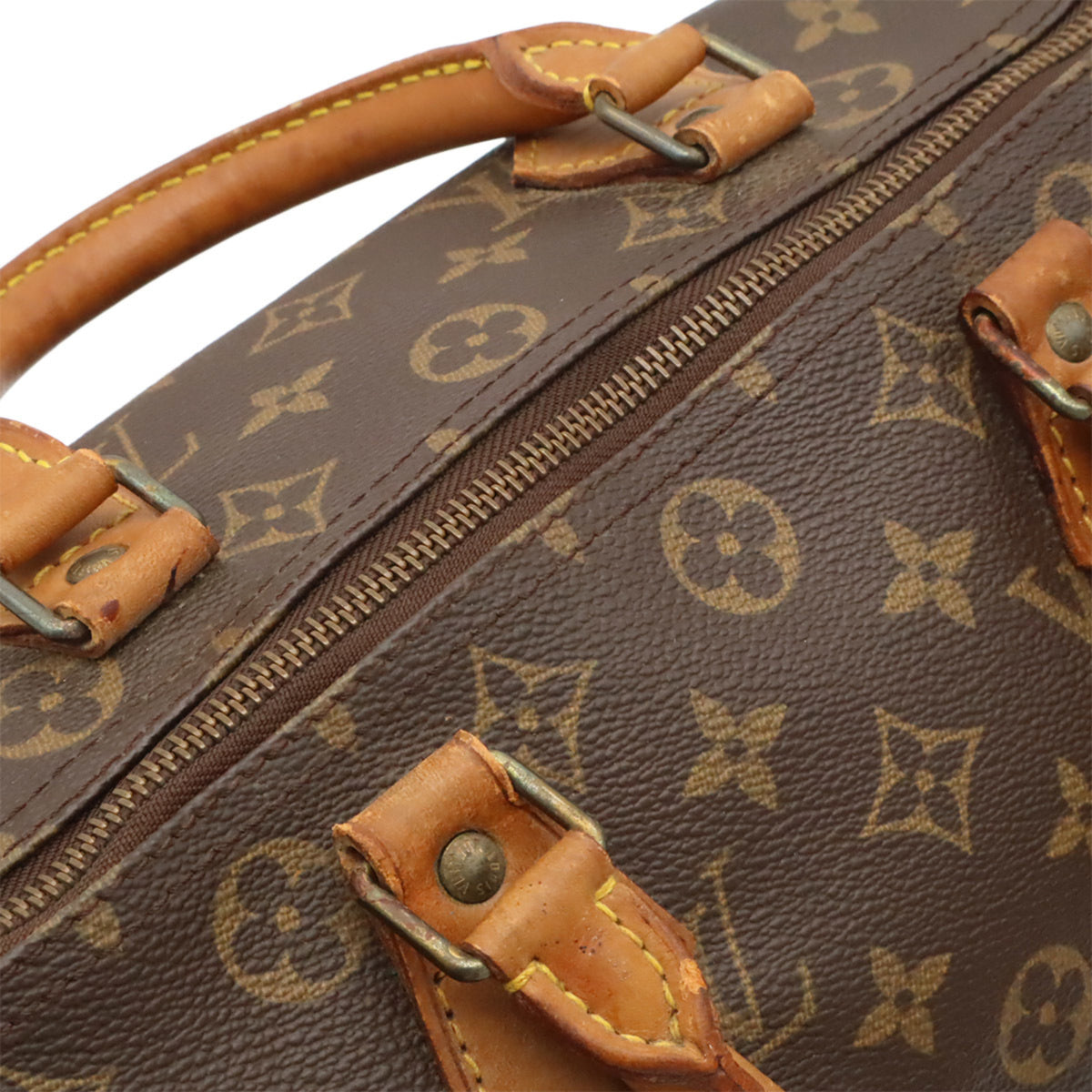 Louis Vuitton Brown Monogram Canvas Pvc Coated Canvas Handbag (Pre-Owned)