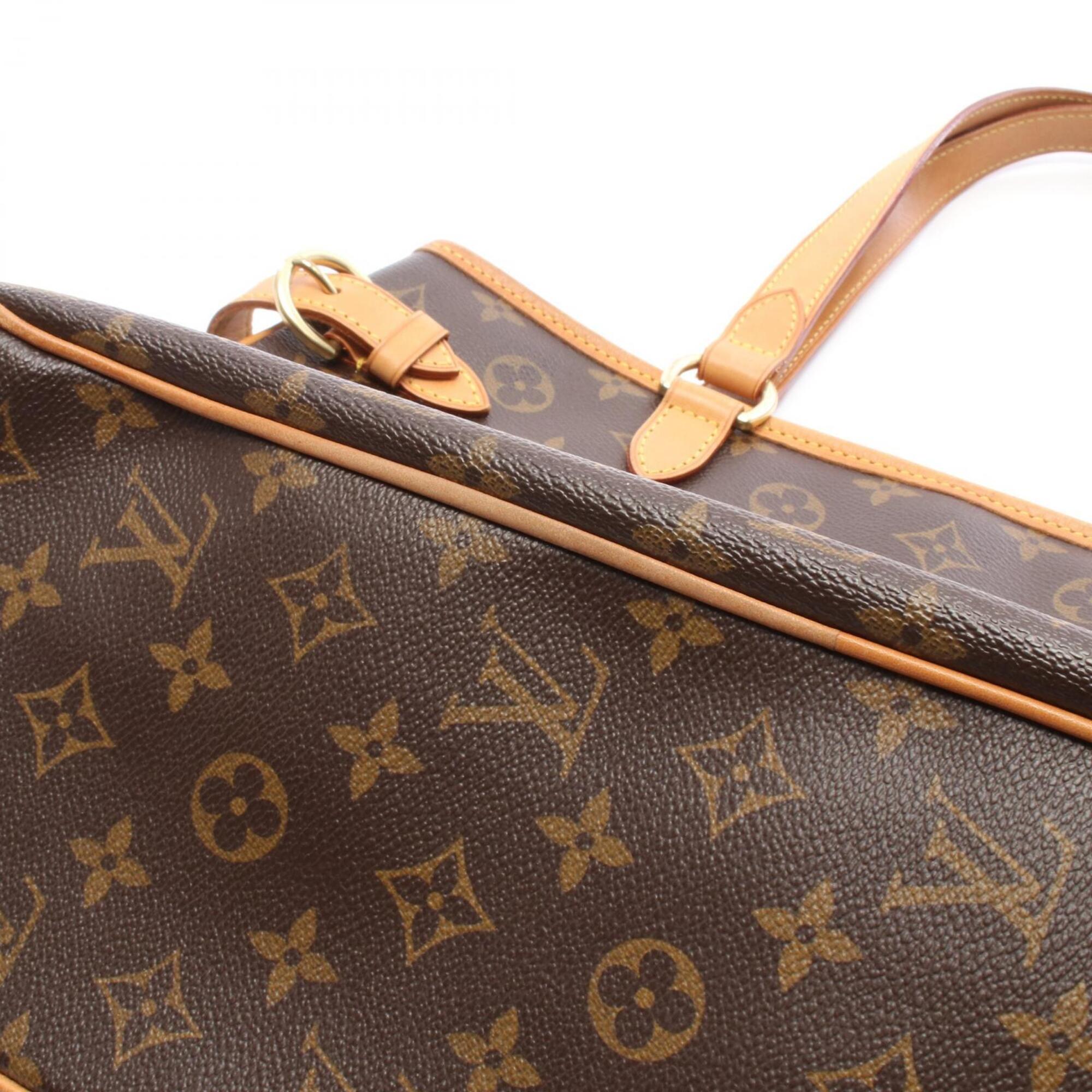 Louis Vuitton Brown Monogram Coated Canvas Handbag Shoulder Bag (Pre-Owned)