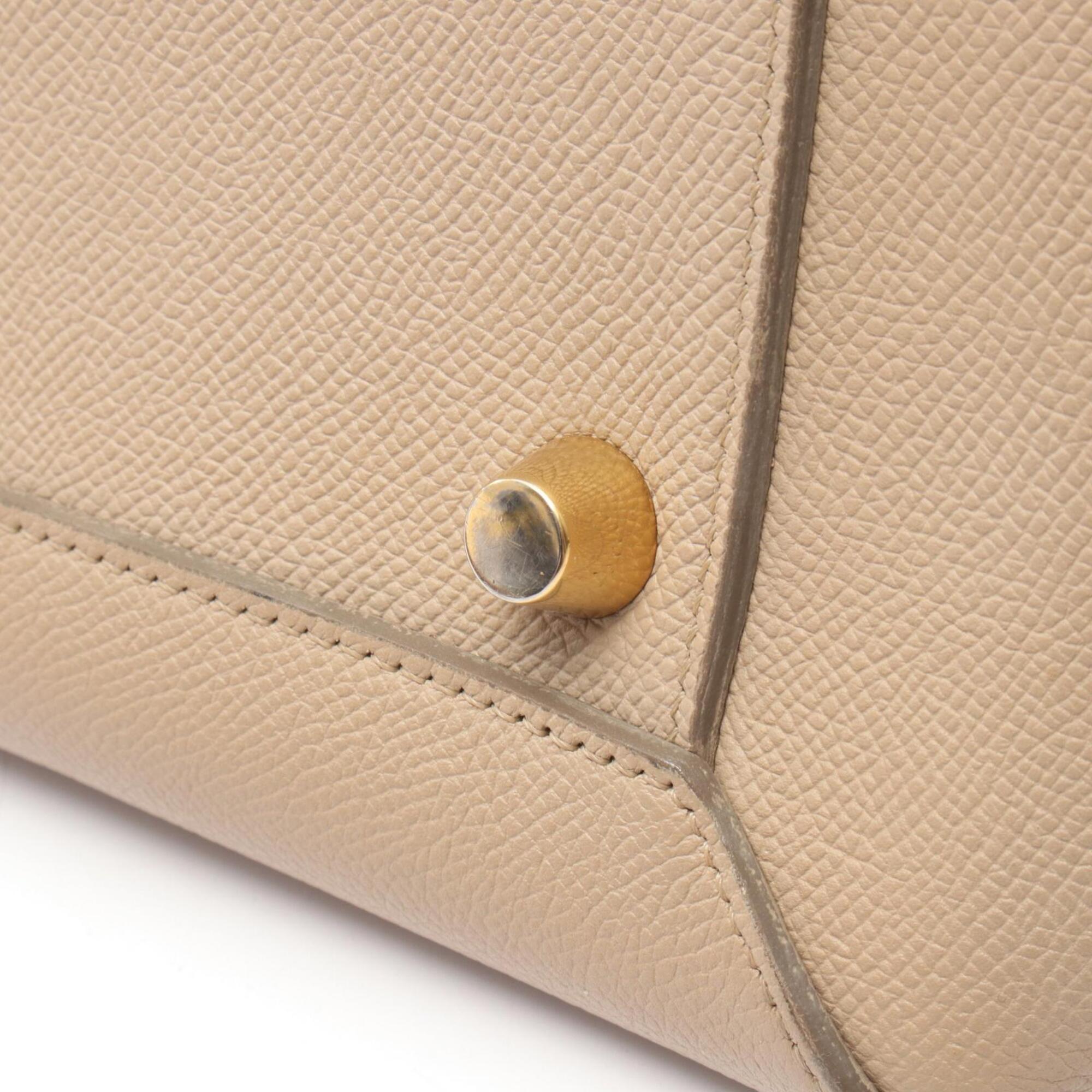 Celine Beige Leather Handbag (Pre-Owned)