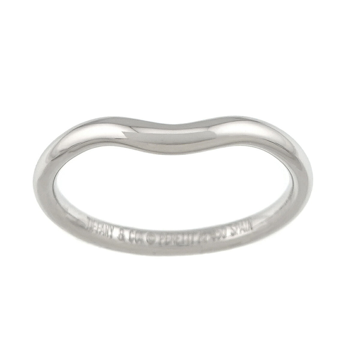 Tiffany Platinum 950 Band Ring (Pre-Owned)