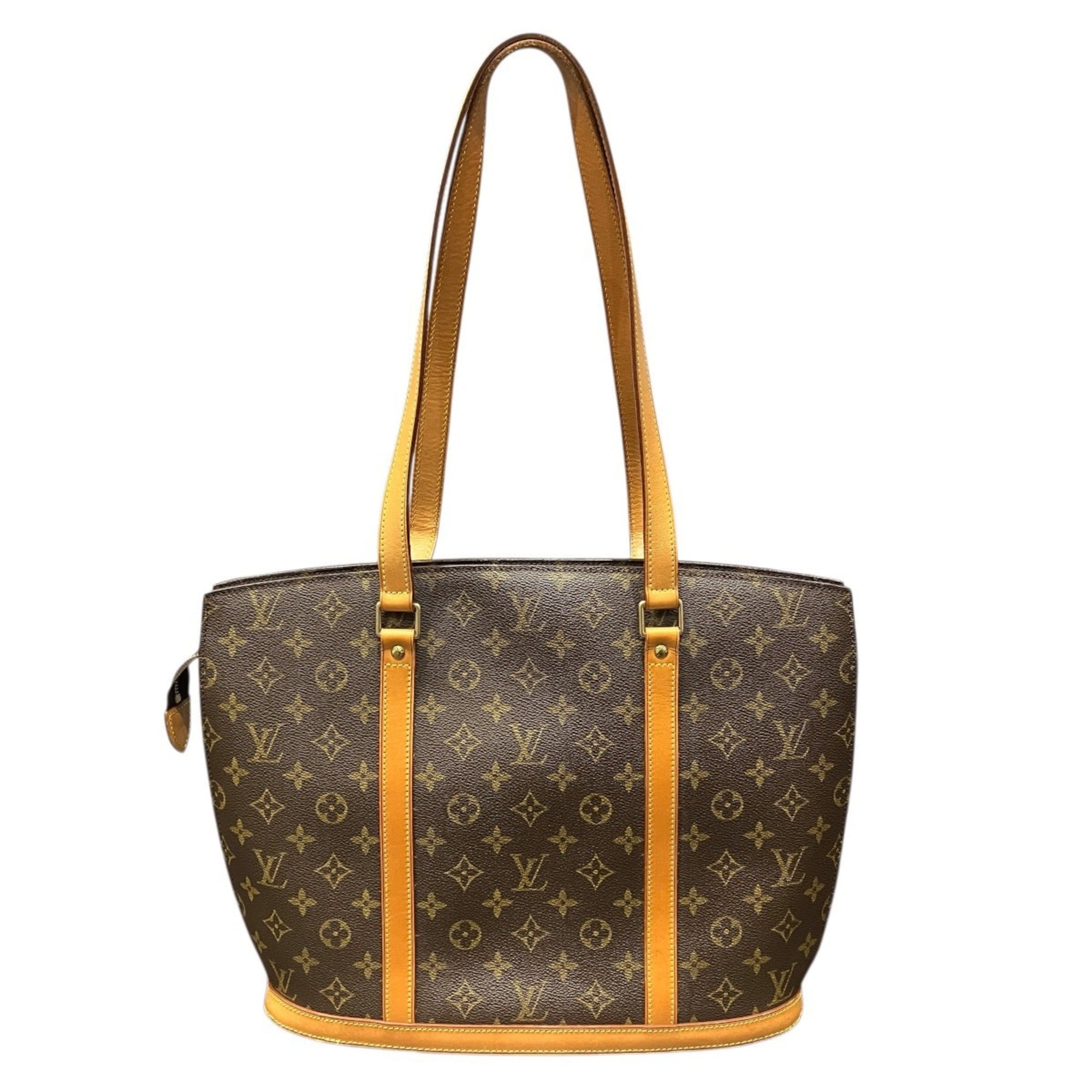 Louis Vuitton Brown Pvc Leather Tote Bag (Pre-Owned)