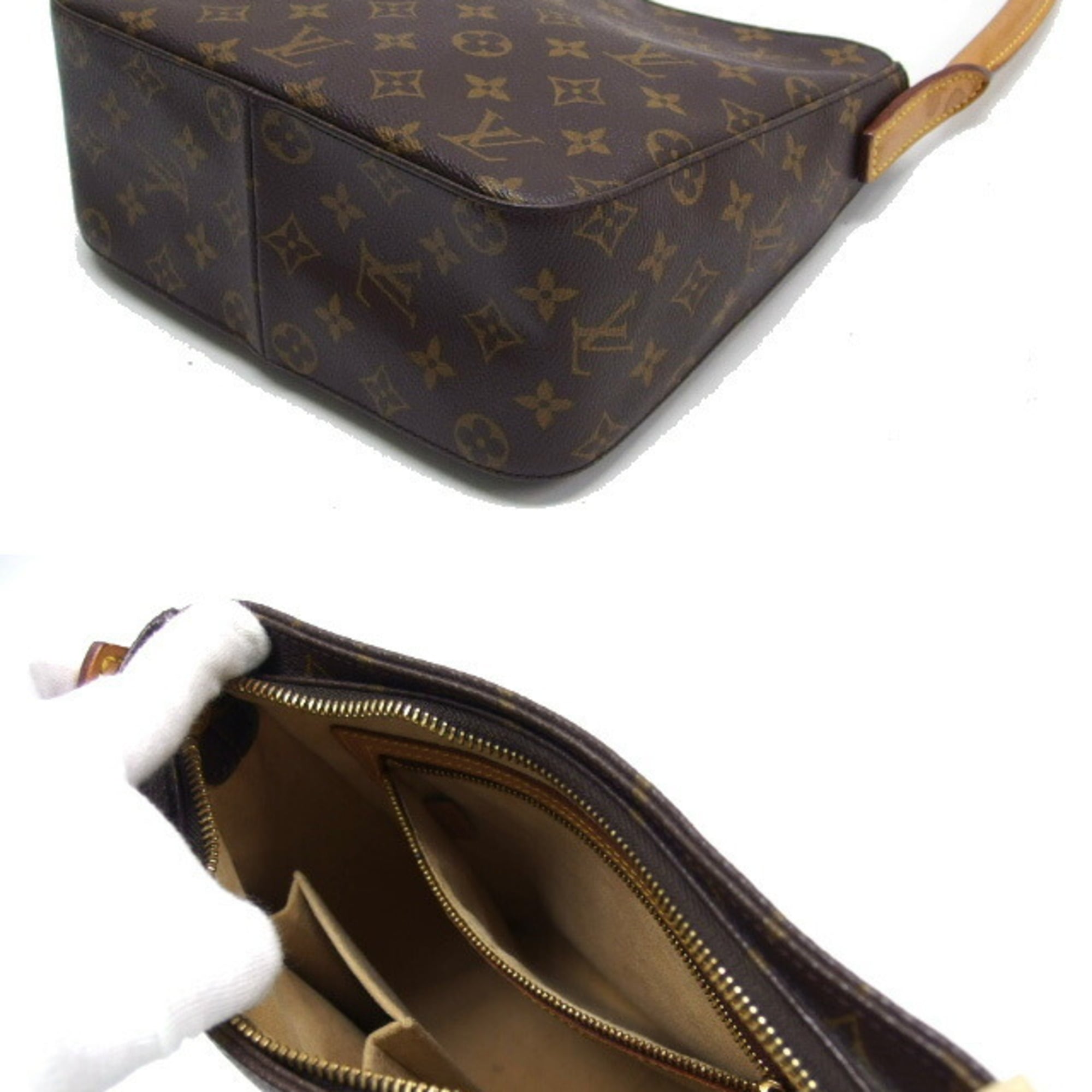 Louis Vuitton Monogram Gold Monogram Shoulder Bag (Pre-Owned)
