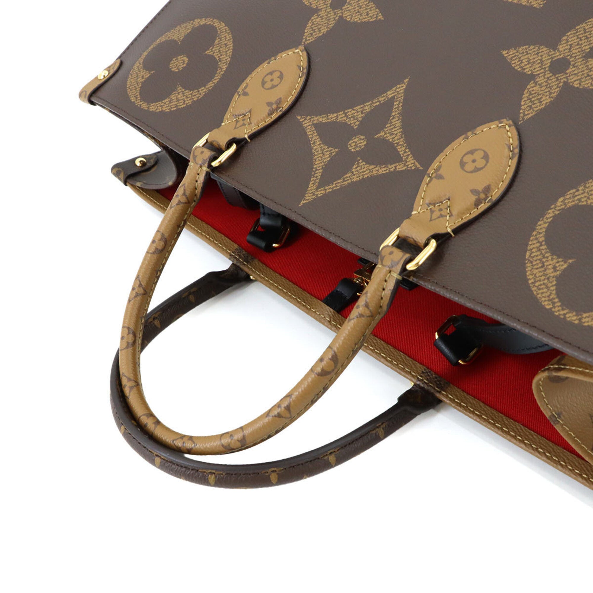 Louis Vuitton Monogram Monogram Reverse Monogram Reverse Handbag Tote Bag (Pre-Owned)