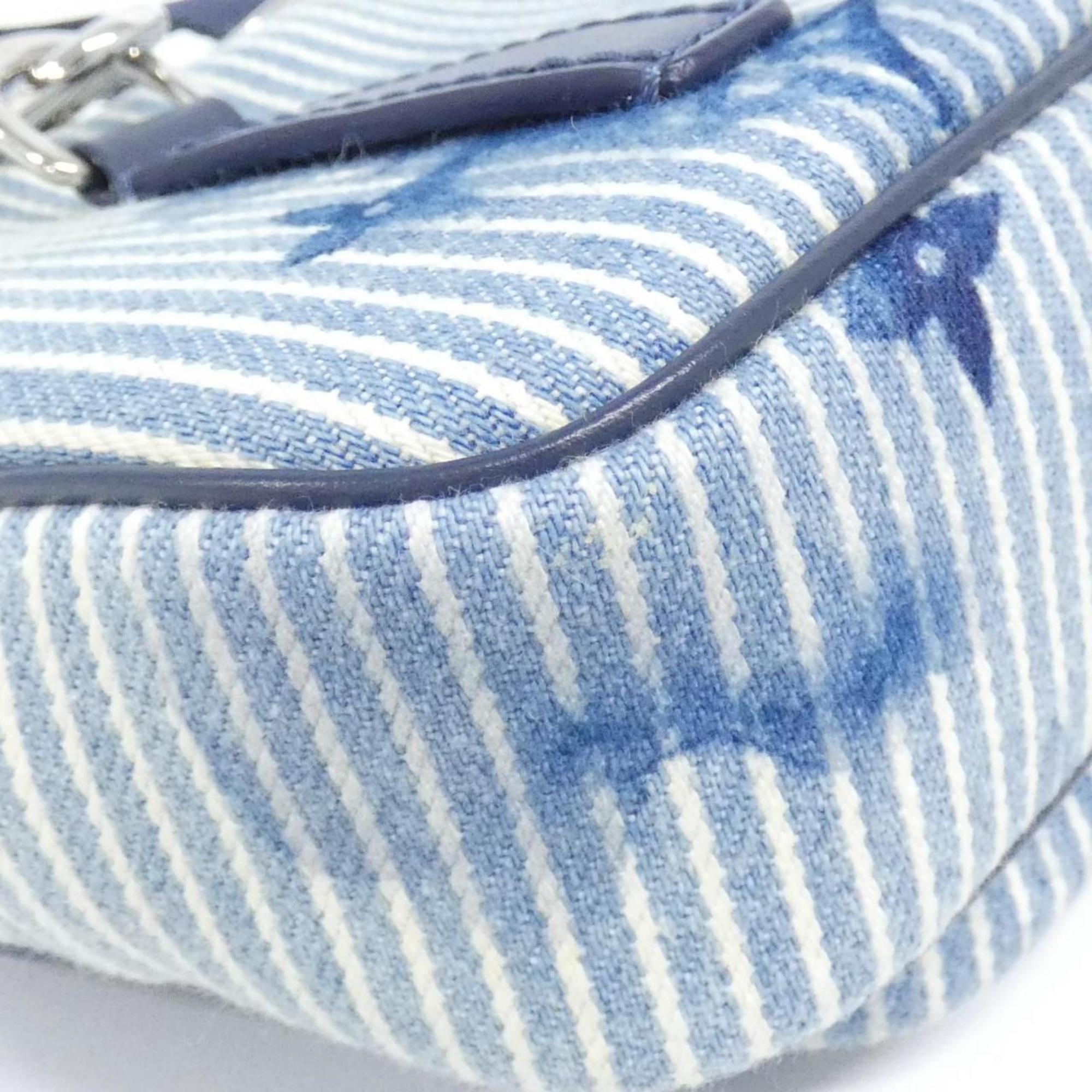 Louis Vuitton Monogram Navy Canvas Pochette Shoulder Bag (Pre-Owned)