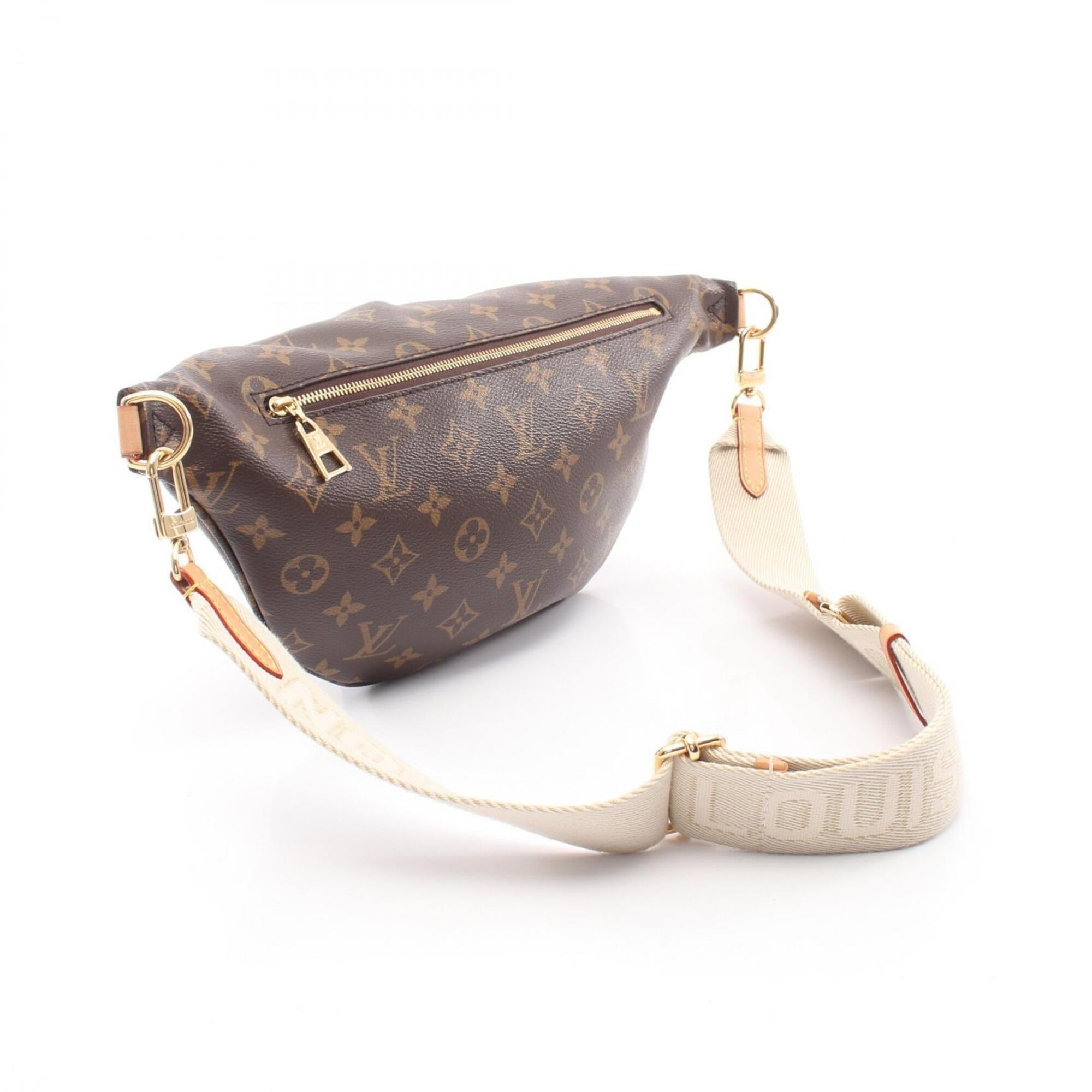 Louis Vuitton Brown Monogram Pvc Leather Fanny Pack Handbag (Pre-Owned)