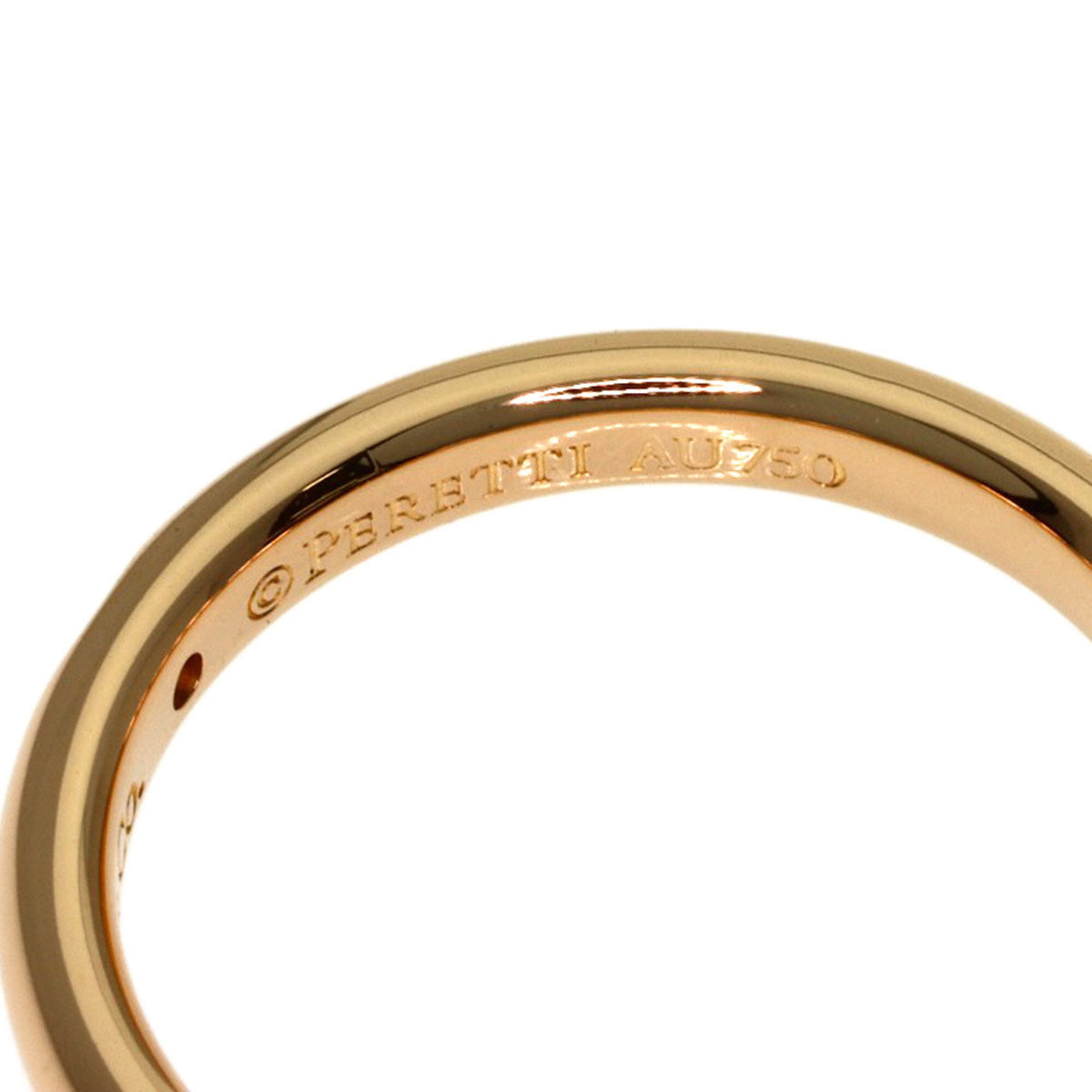 Tiffany Pink Gold (18K) Band Ring (Pre-Owned)