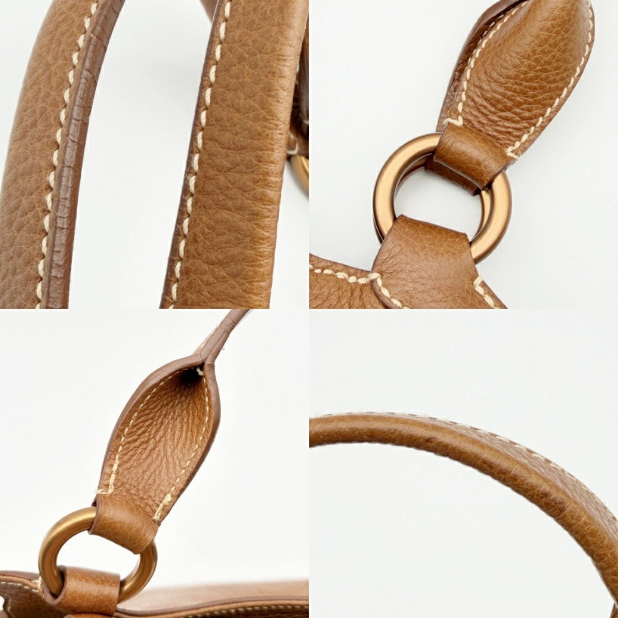 Cartier Brown Leather Tote Bag (Pre-Owned)
