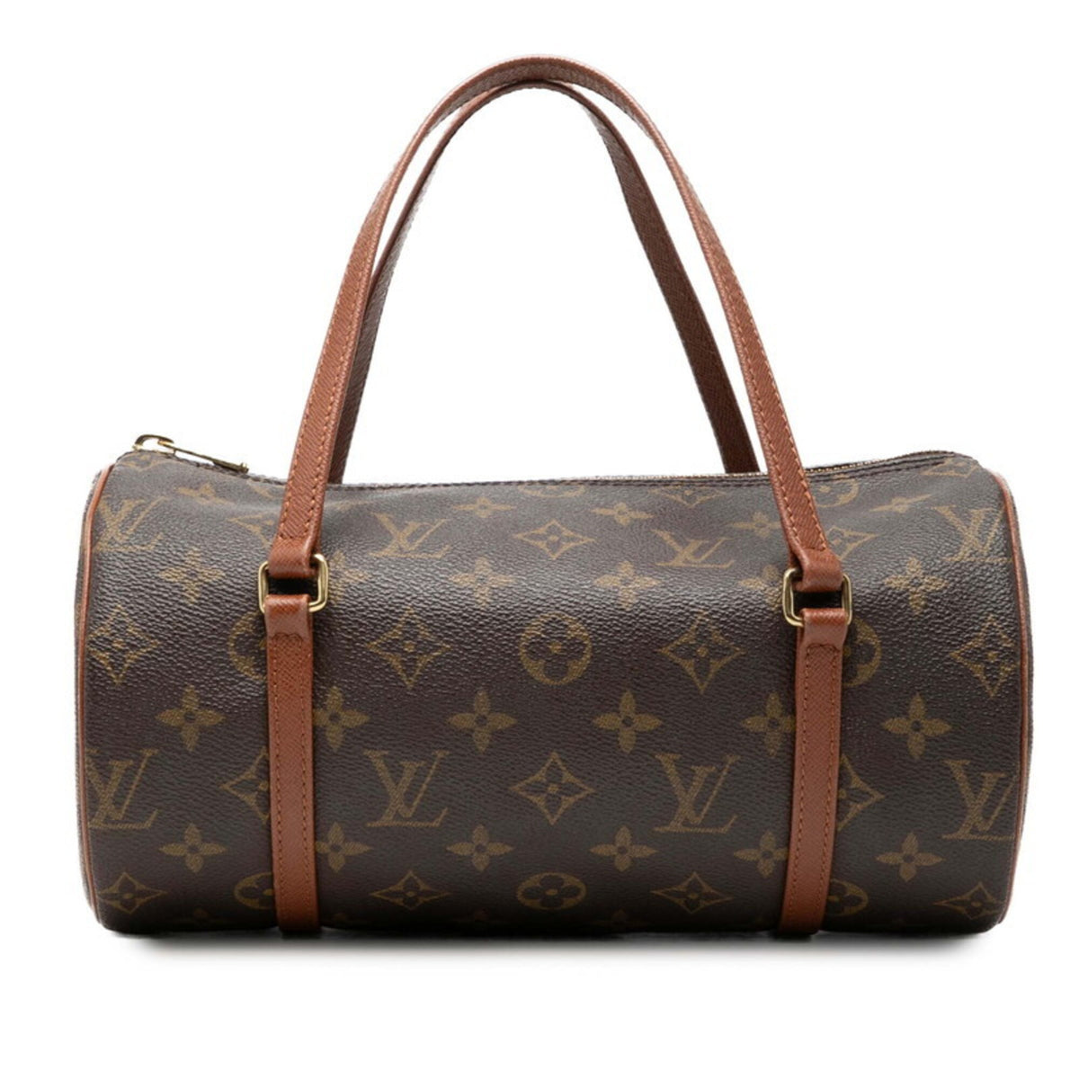 Louis Vuitton Monogram Brown Pvc Leather Handbag (Pre-Owned)