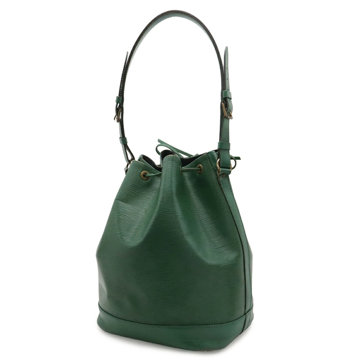 Louis Vuitton Borneo Green Green Epi Leather Shoulder Bag (Pre-Owned)