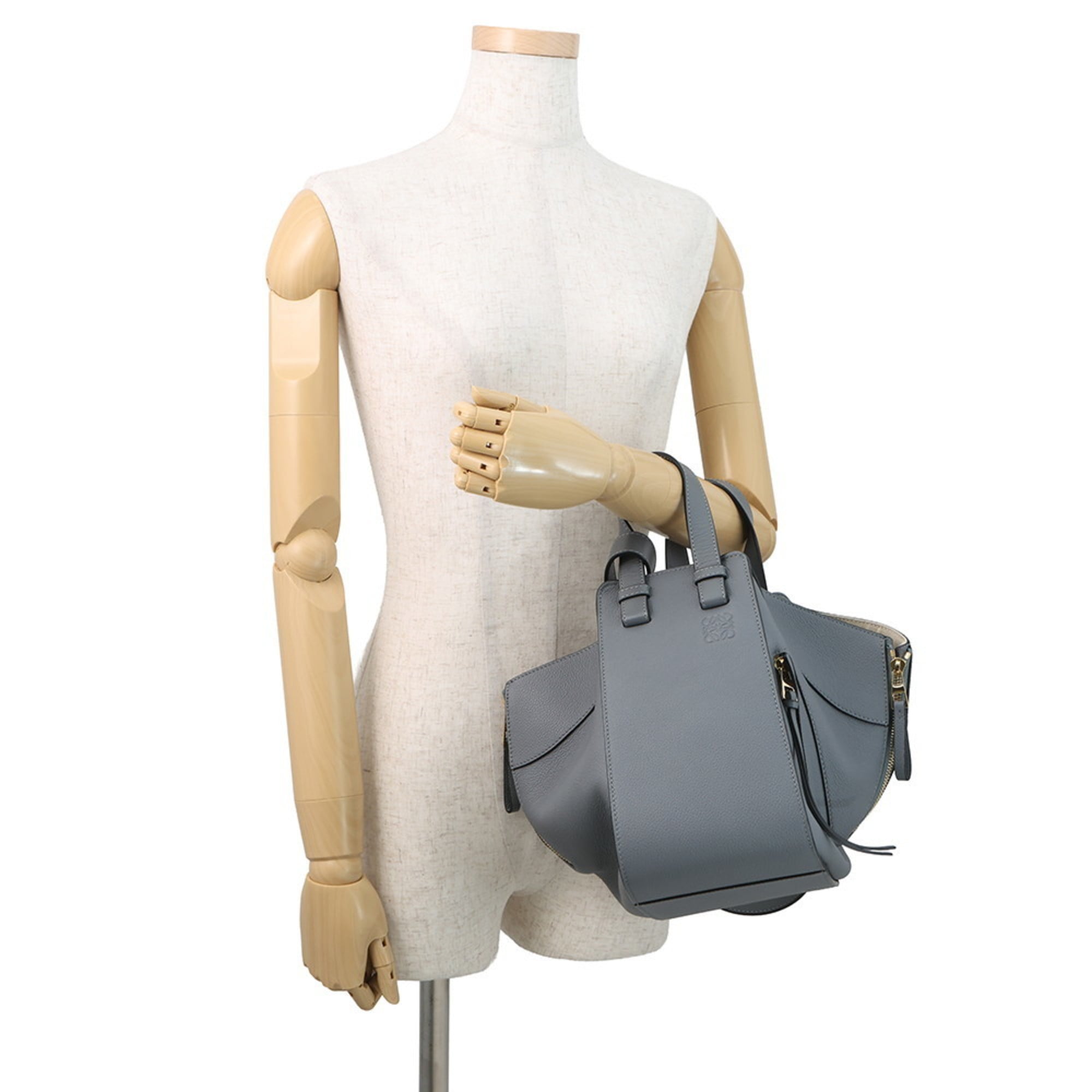 Loewe Hammock Gray Handbag (Pre-Owned)