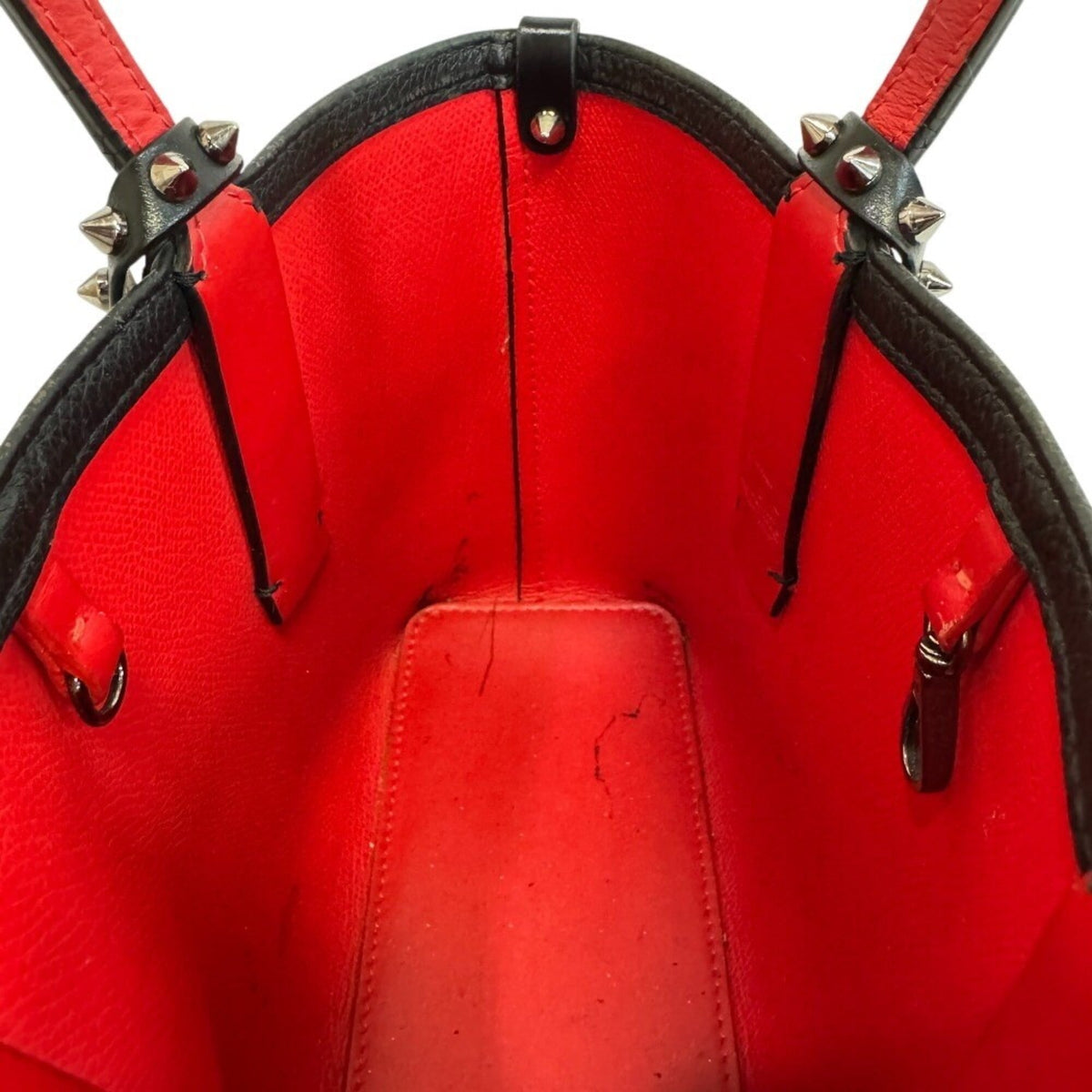 Christian Louboutin Black Leather Handbag (Pre-Owned)