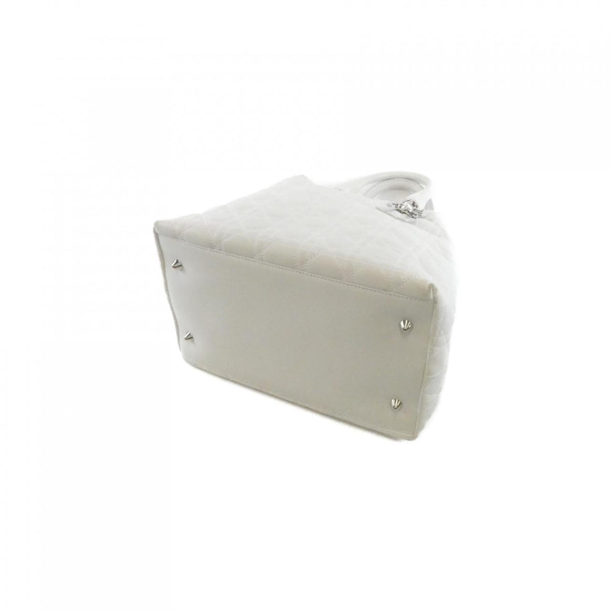 Christian Dior White Leather Handbag (Pre-Owned)