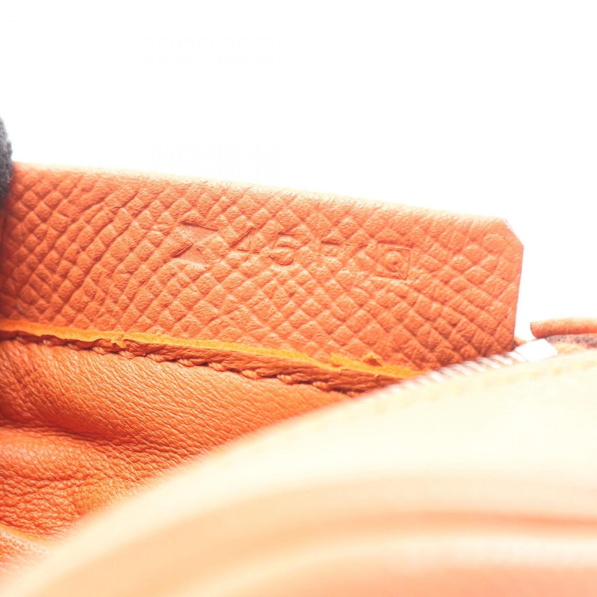 Hermes Orange Epsom Leather Leather Handbag (Pre-Owned)
