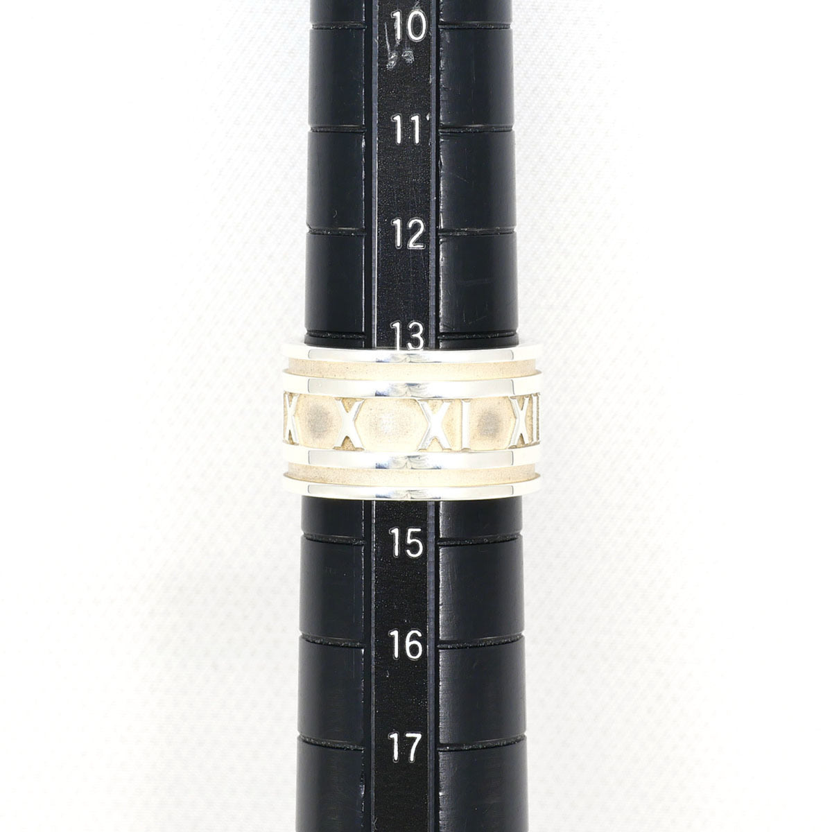 Tiffany Atlas Silver 925 Band Ring (Pre-Owned)