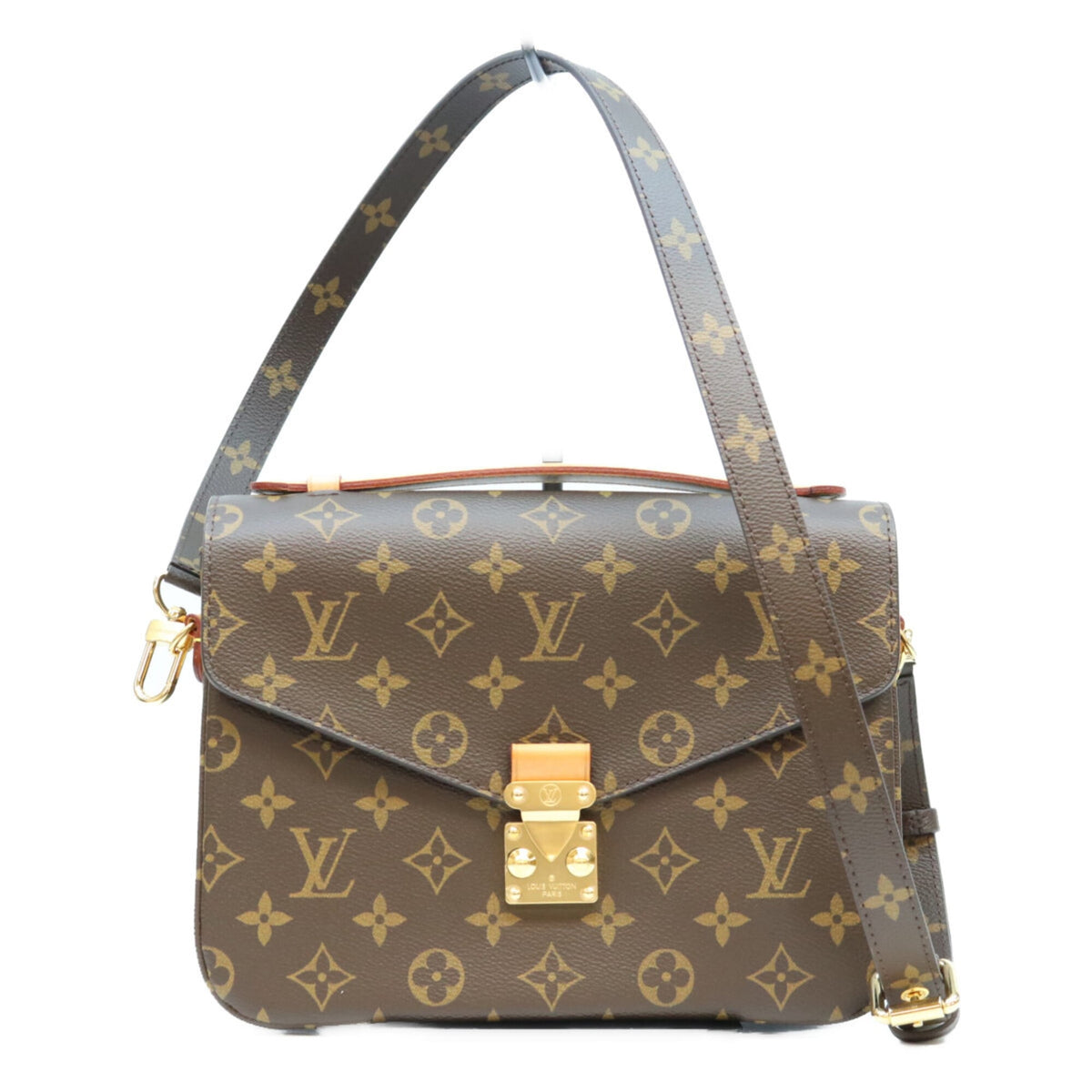 Louis Vuitton Brown Monogram Shoulder Bag (Pre-Owned)