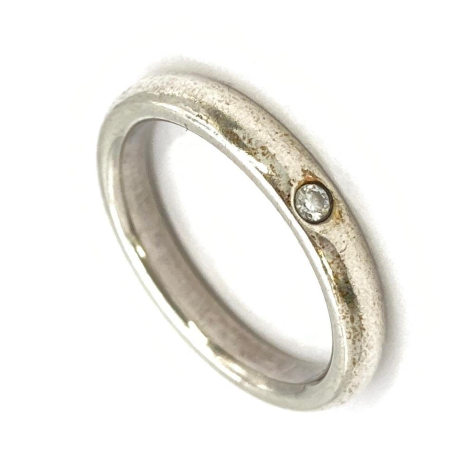 Tiffany Silver Silver 925 Band Ring (Pre-Owned)