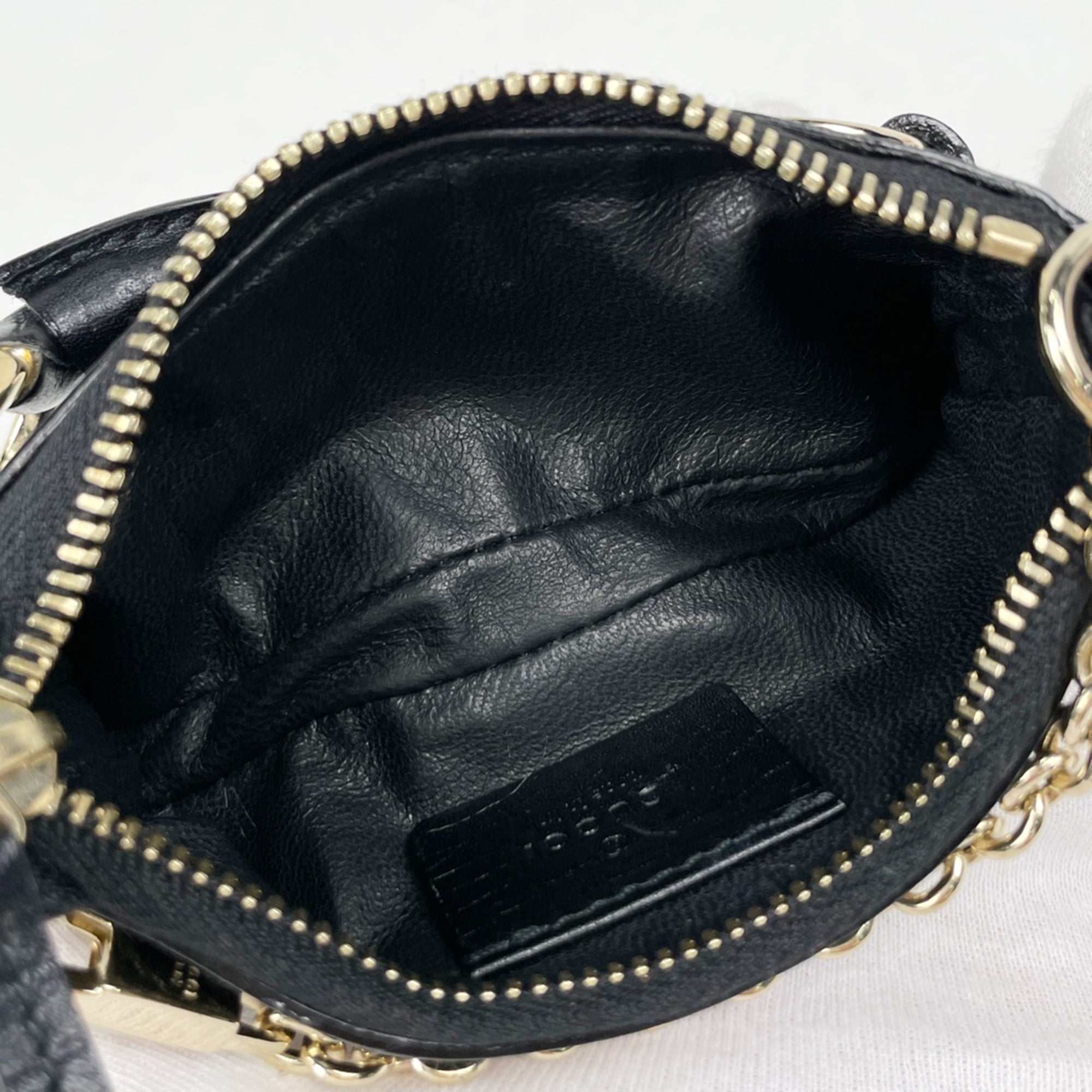 Gucci Black Green Red Color Gg Canvas Coin Purse/Coin Case (Pre-Owned)