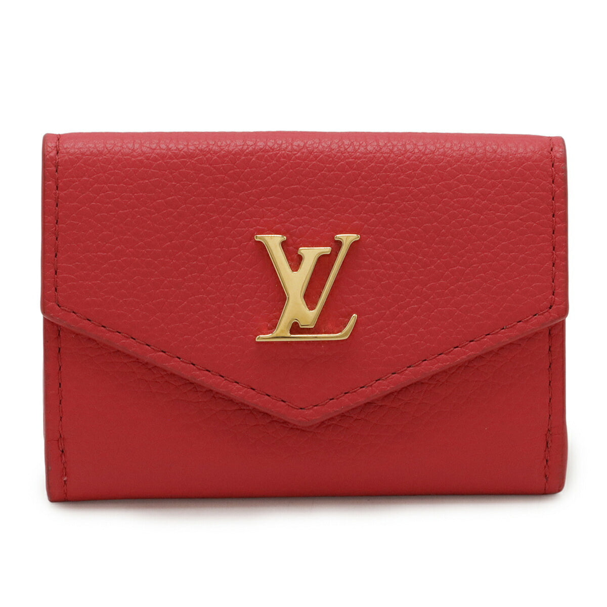 Louis Vuitton Fuchsia Fuchsia Pink Leather Wallet (Tri-Fold) (Pre-Owned)
