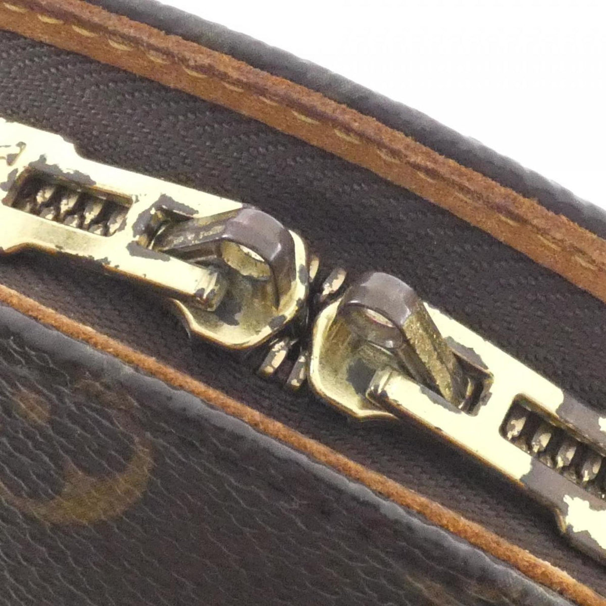 Louis Vuitton Brown Coated Canvas Handbag (Pre-Owned)