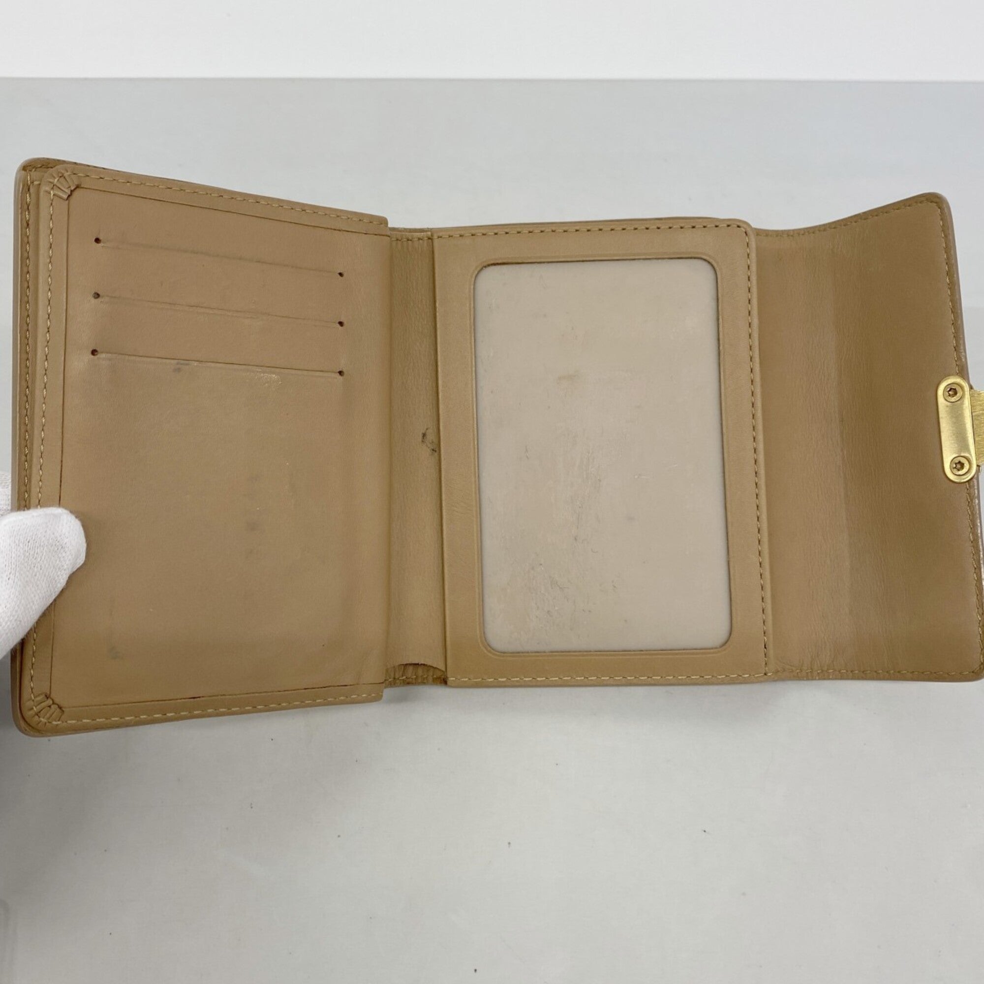 Louis Vuitton Noisette Wallet (Tri-Fold) (Pre-Owned)