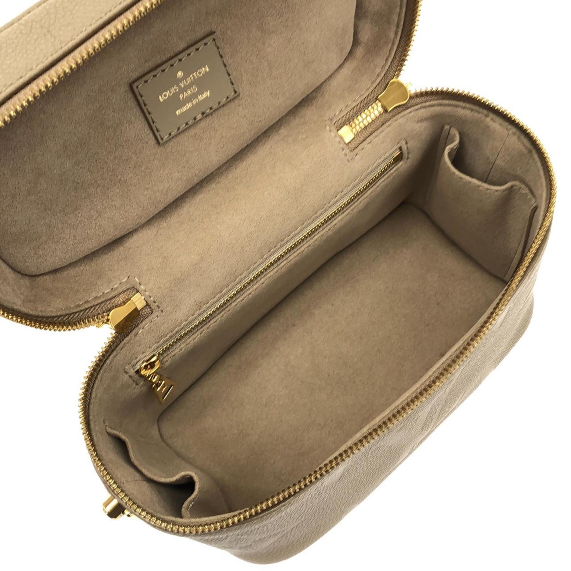 Louis Vuitton Tourterelle Leather Handbag (Pre-Owned)