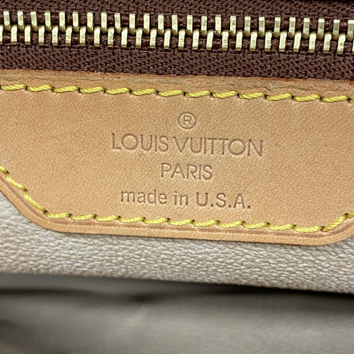 Louis Vuitton Brown Tote Bag (Pre-Owned)