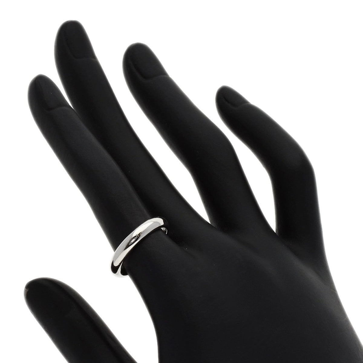 Cartier Platinum 950 Band Ring (Pre-Owned)
