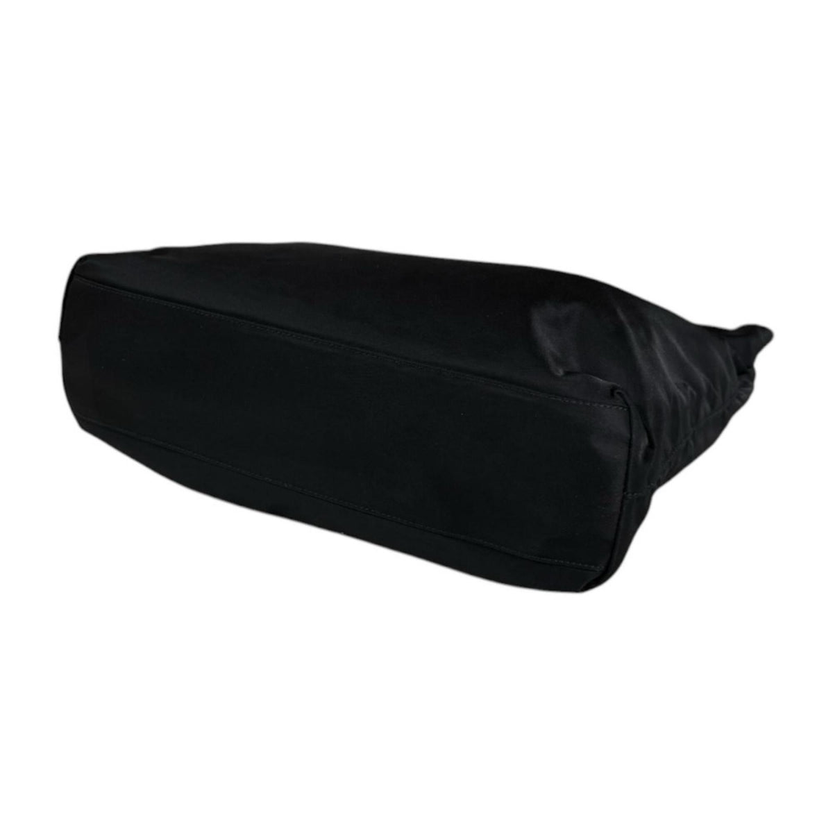Prada Black Nero Nylon Handbag Tote Bag (Pre-Owned)