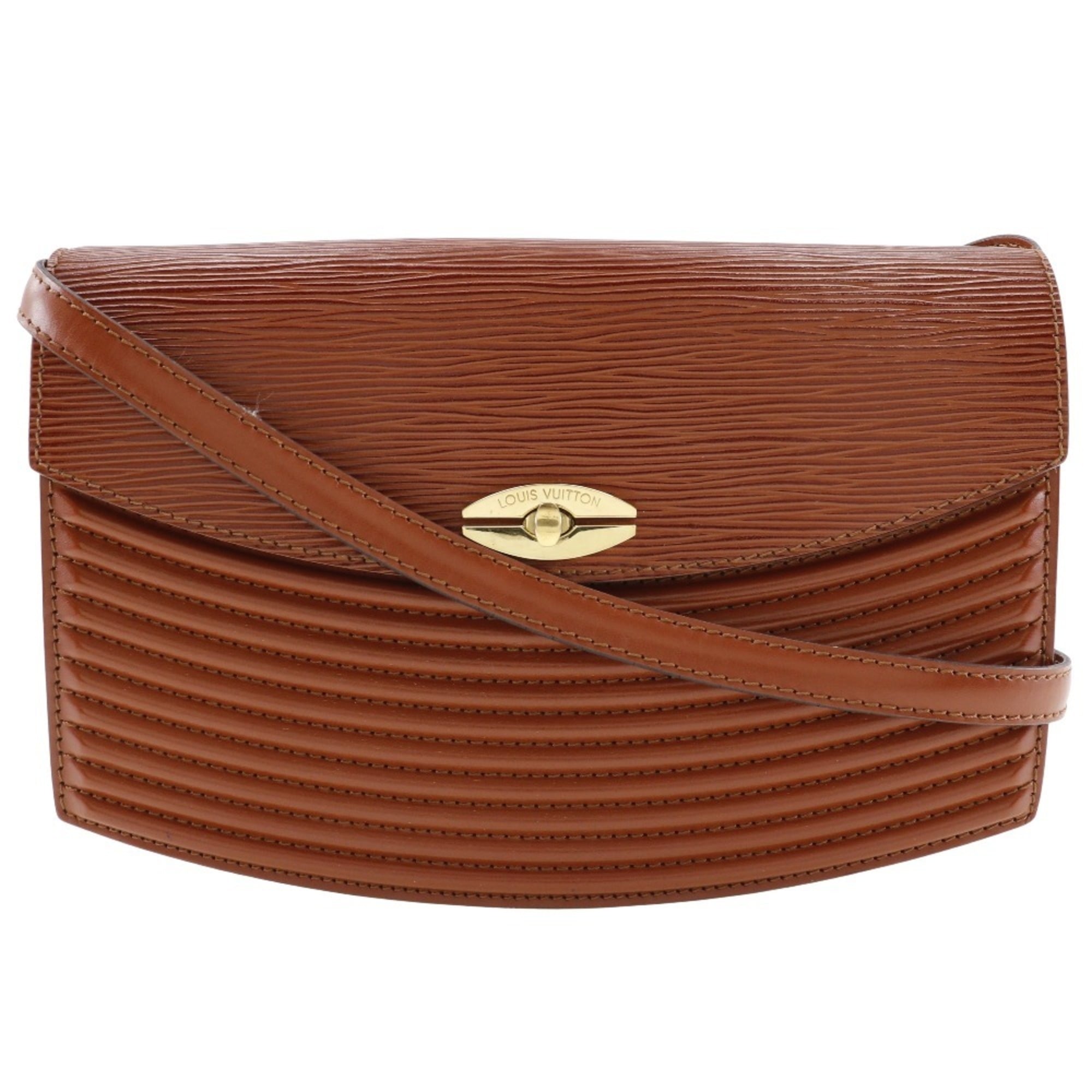 Louis Vuitton Brown Epi Leather Shoulder Bag (Pre-Owned)