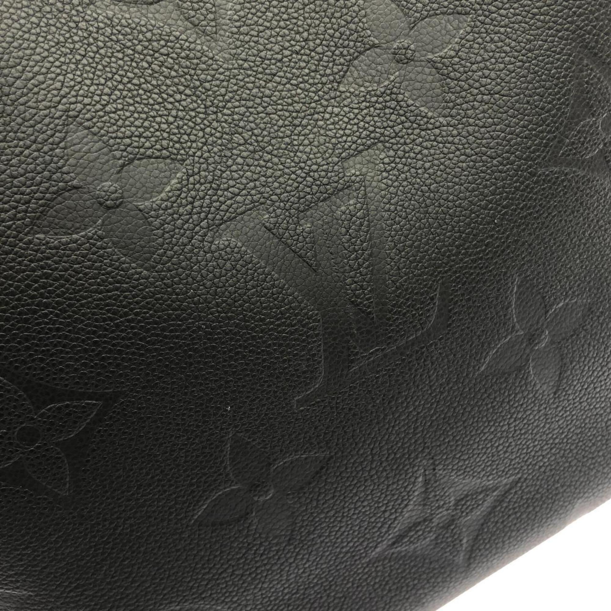 Louis Vuitton Black Leather Handbag Pouch (Pre-Owned)