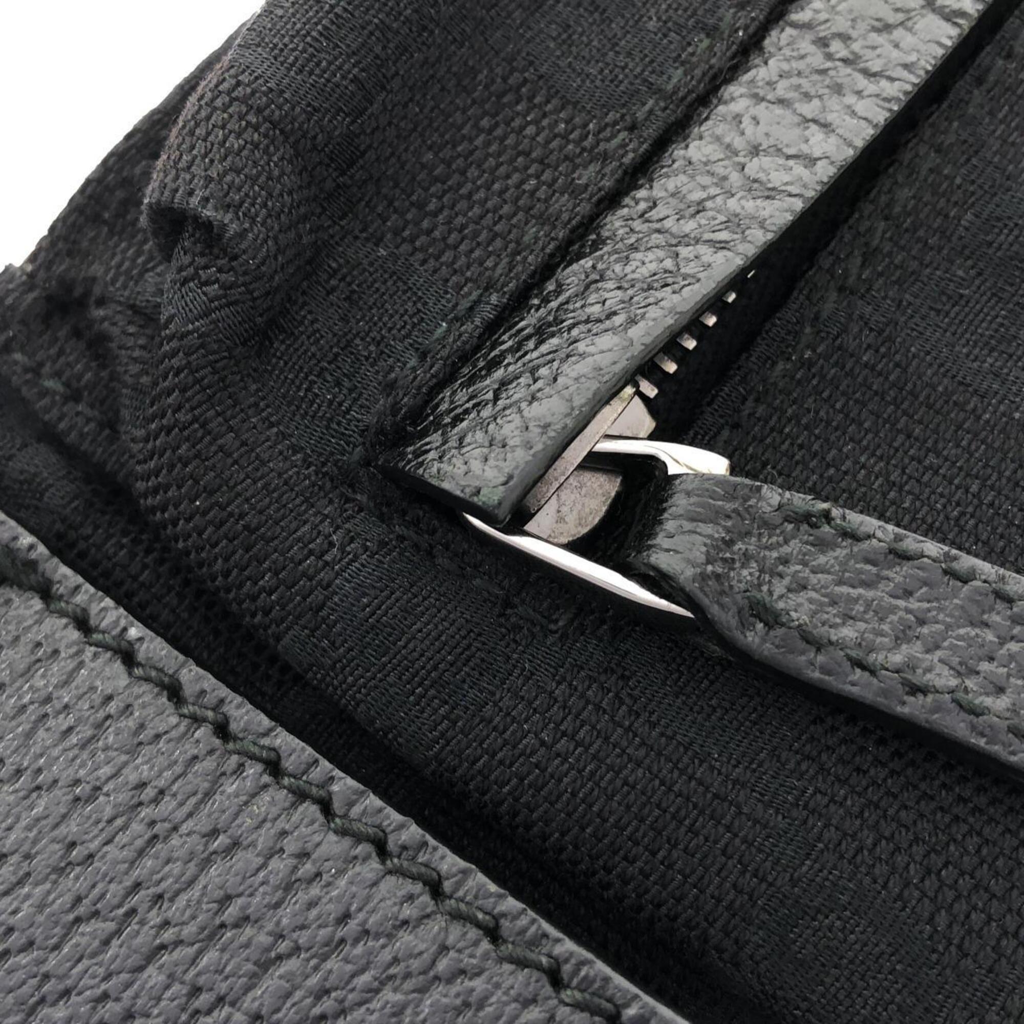 Gucci Black Gg Canvas Fanny Pack (Pre-Owned)