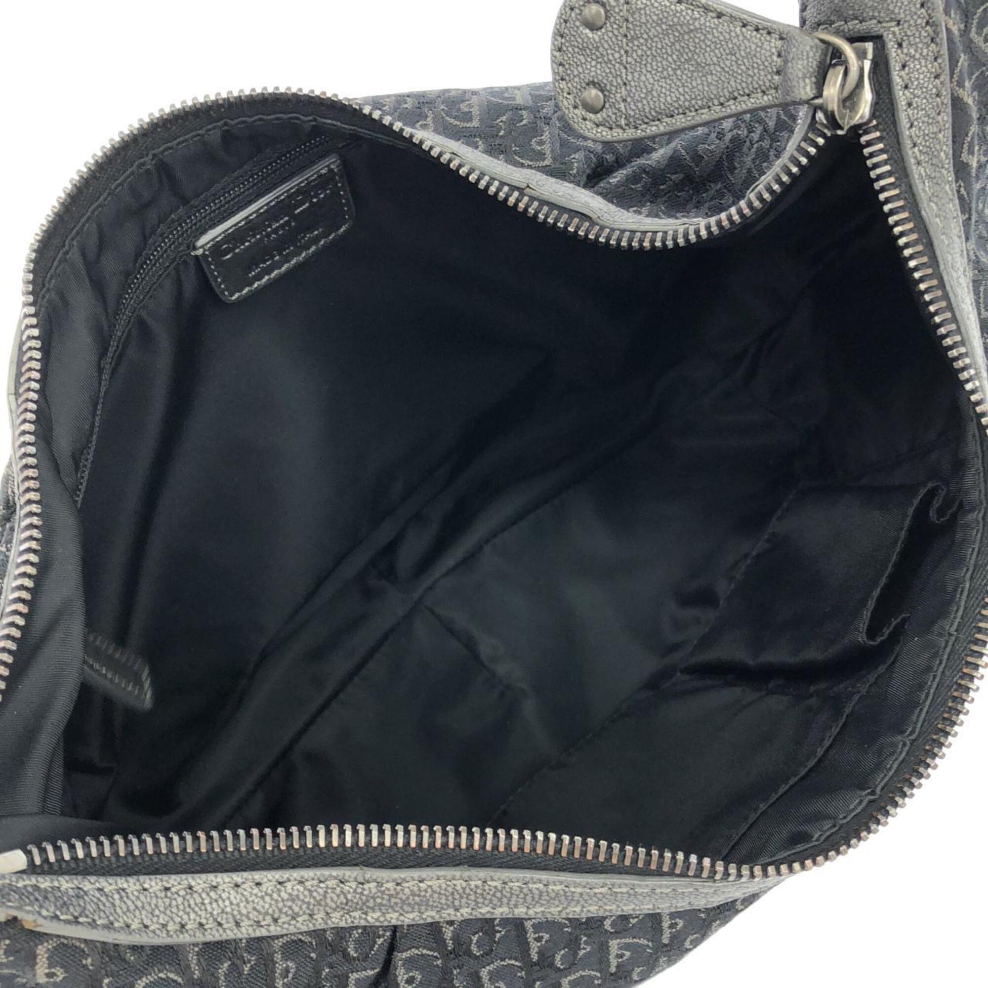Christian Dior Black Canvas Shoulder Bag (Pre-Owned)