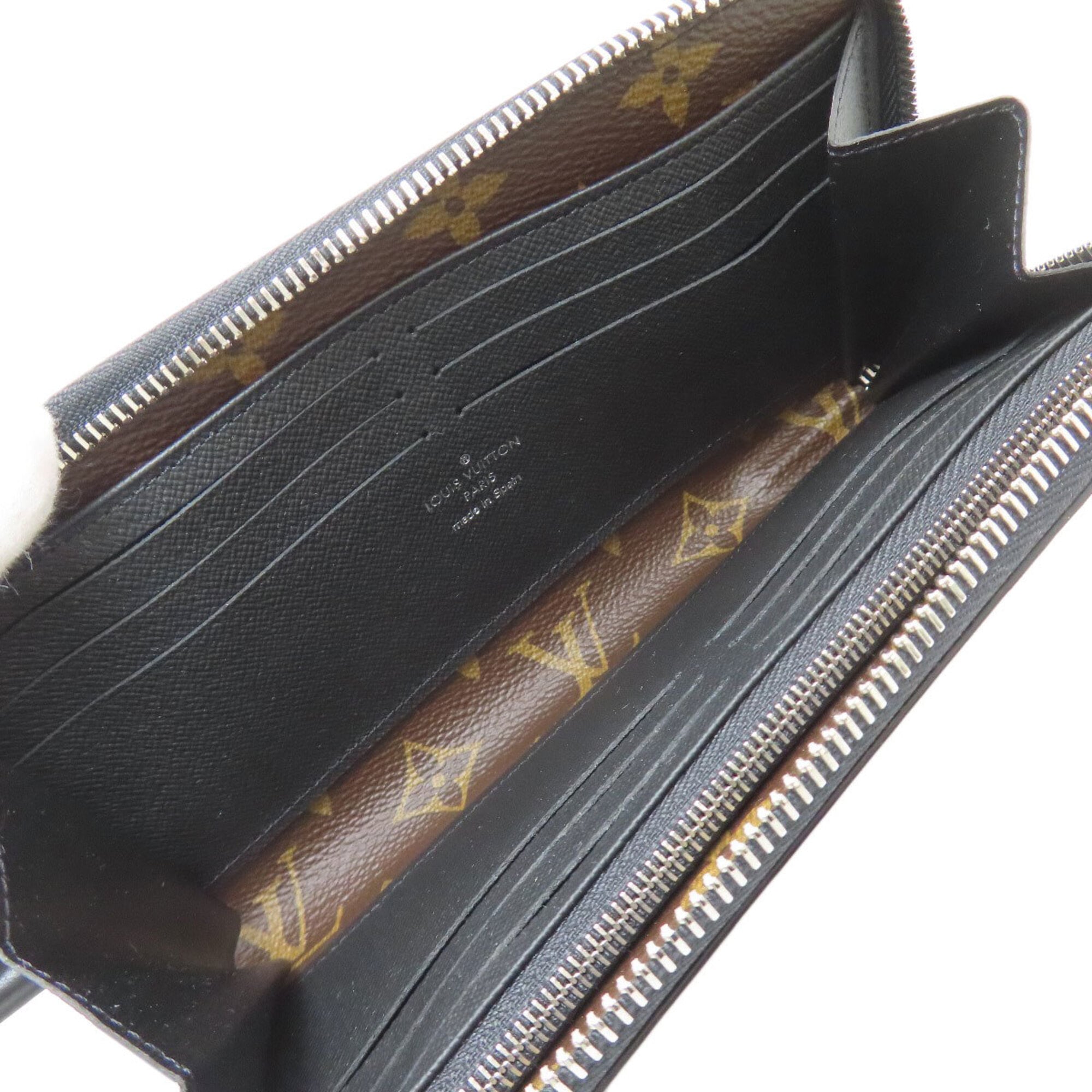Louis Vuitton Monogram Black Monogram Monogram Long Wallet (Bi-Fold) (Pre-Owned)