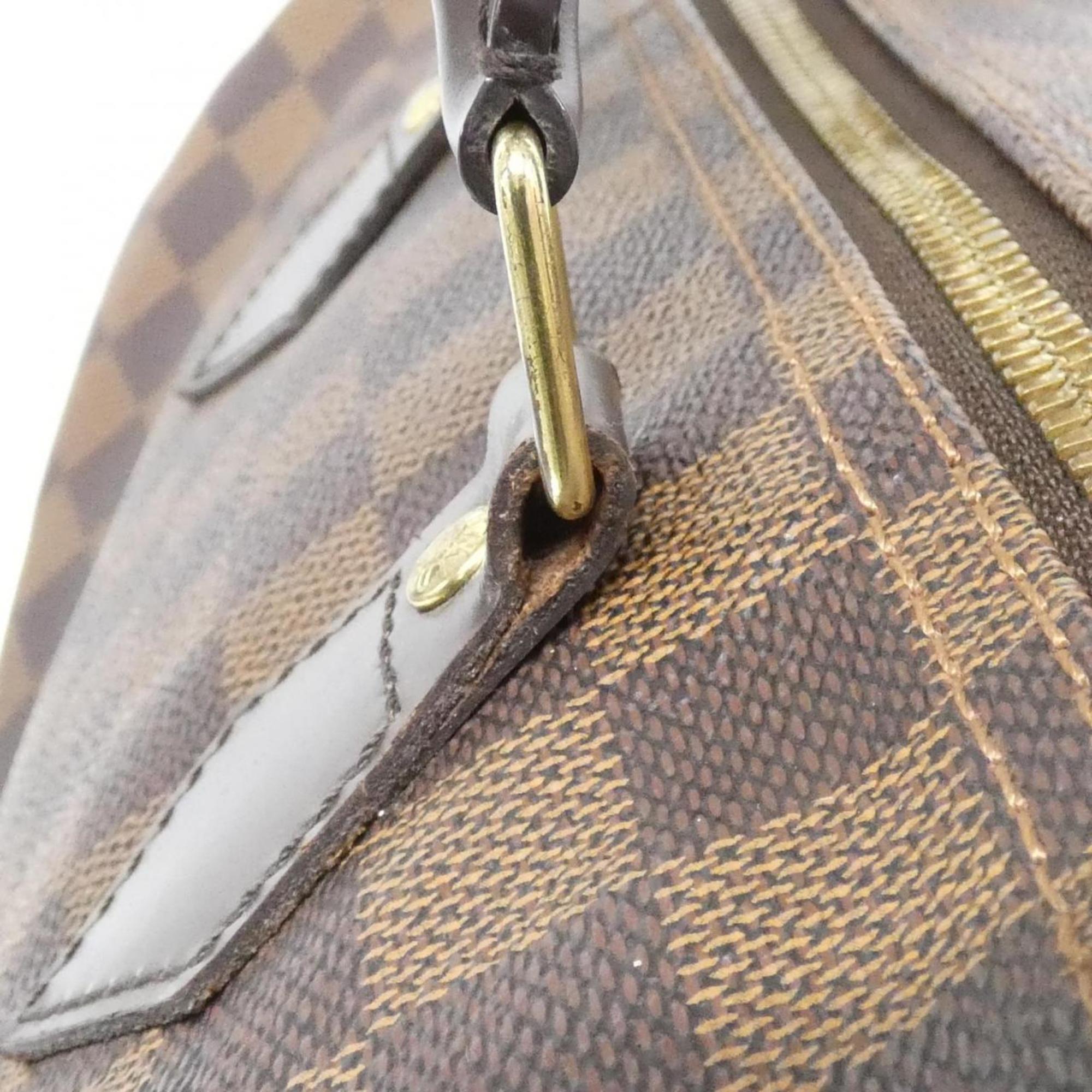 Louis Vuitton Ebene Coated Canvas Boston Bag (Pre-Owned)
