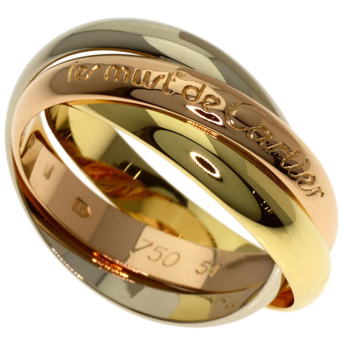 Cartier Yellow Gold Yellow Gold (18K) Band Ring (Pre-Owned)