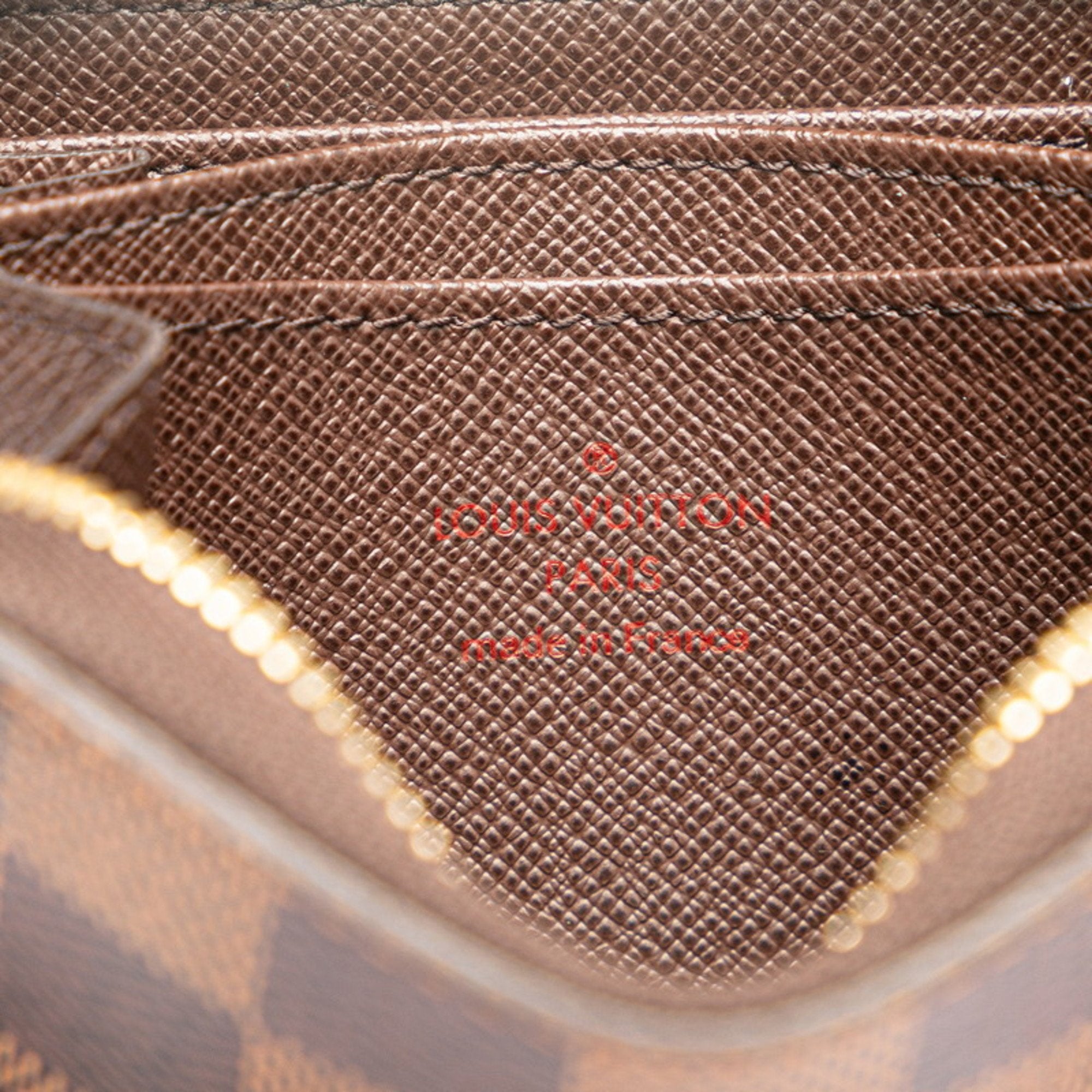 Louis Vuitton Brown Pvc Coin Purse/Coin Case (Pre-Owned)