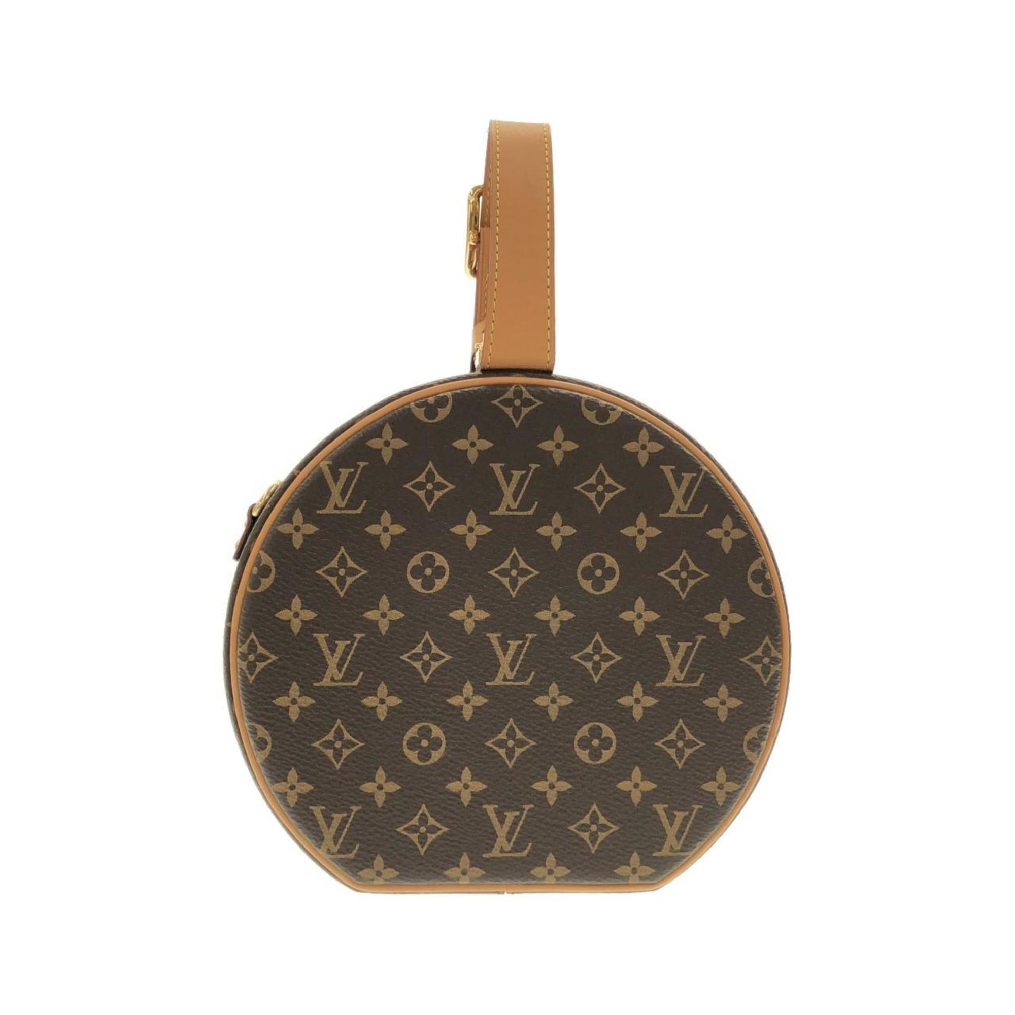 Louis Vuitton Marron Coated Canvas Handbag (Pre-Owned)