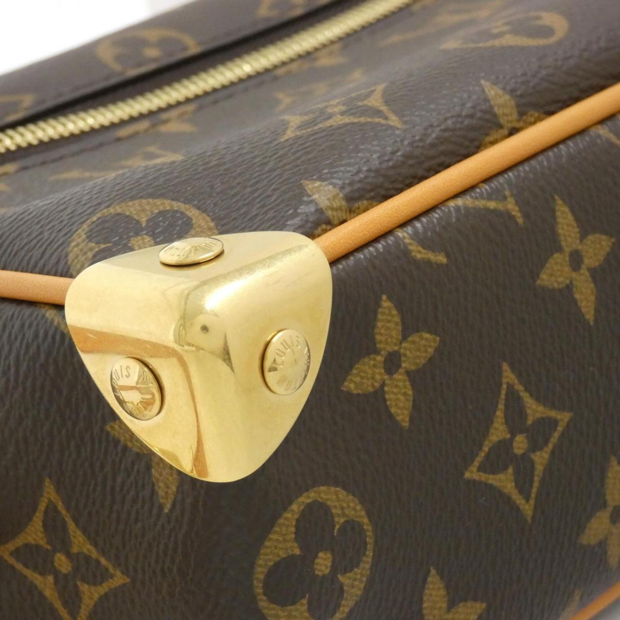 Louis Vuitton Brown Coated Canvas Shoulder Bag (Pre-Owned)