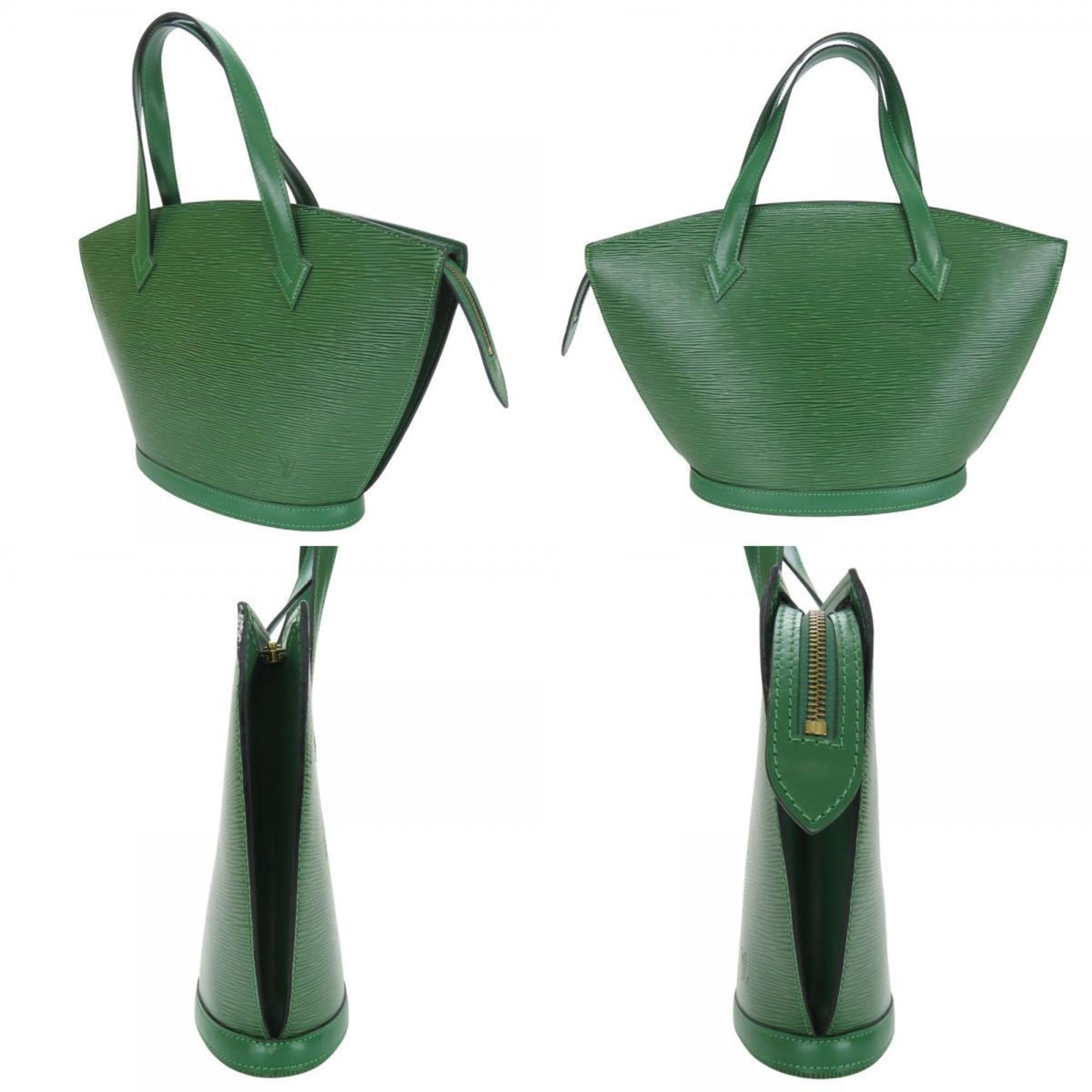 Louis Vuitton Borneo Green Epi Leather Handbag (Pre-Owned)