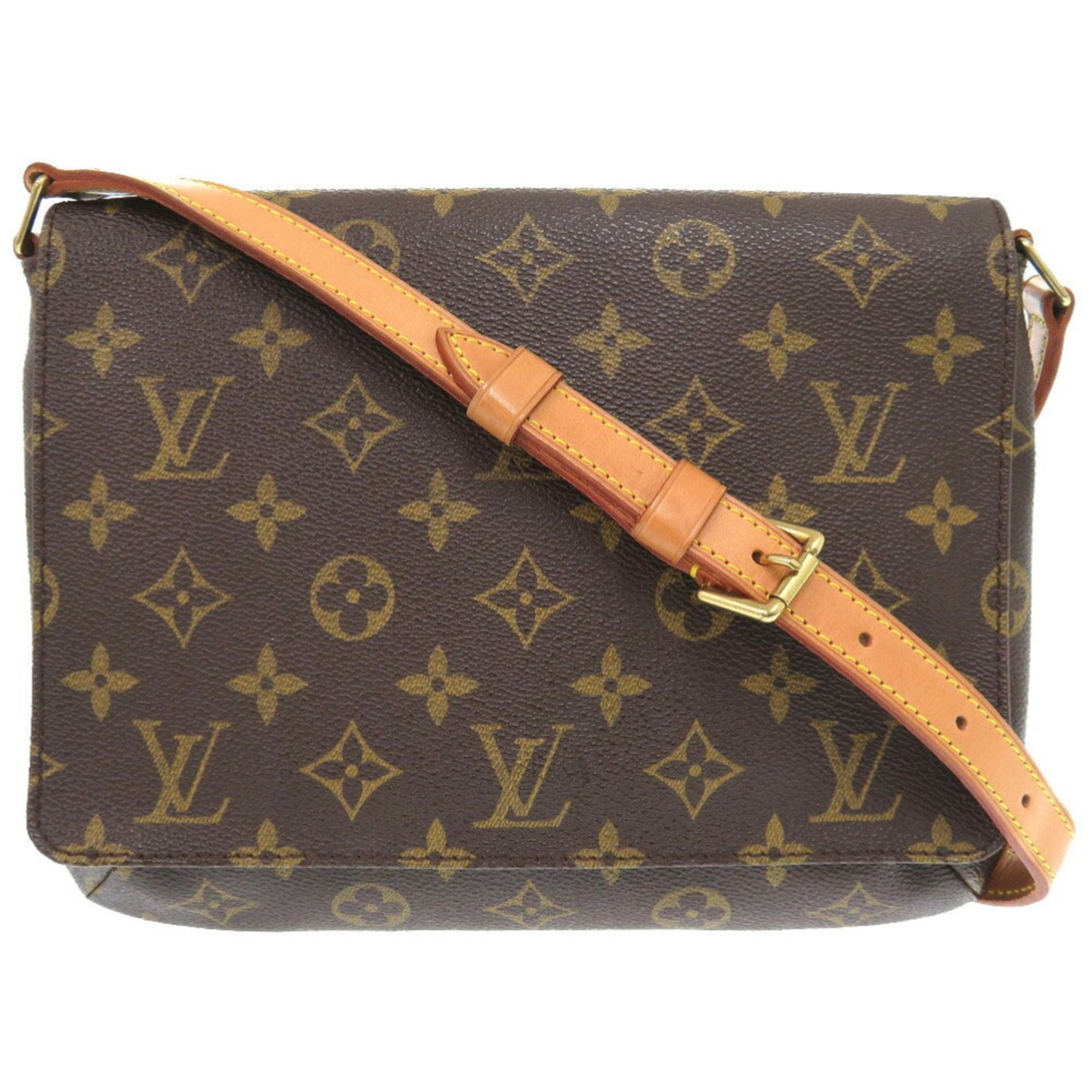 Louis Vuitton Brown Monogram Shoulder Bag (Pre-Owned)