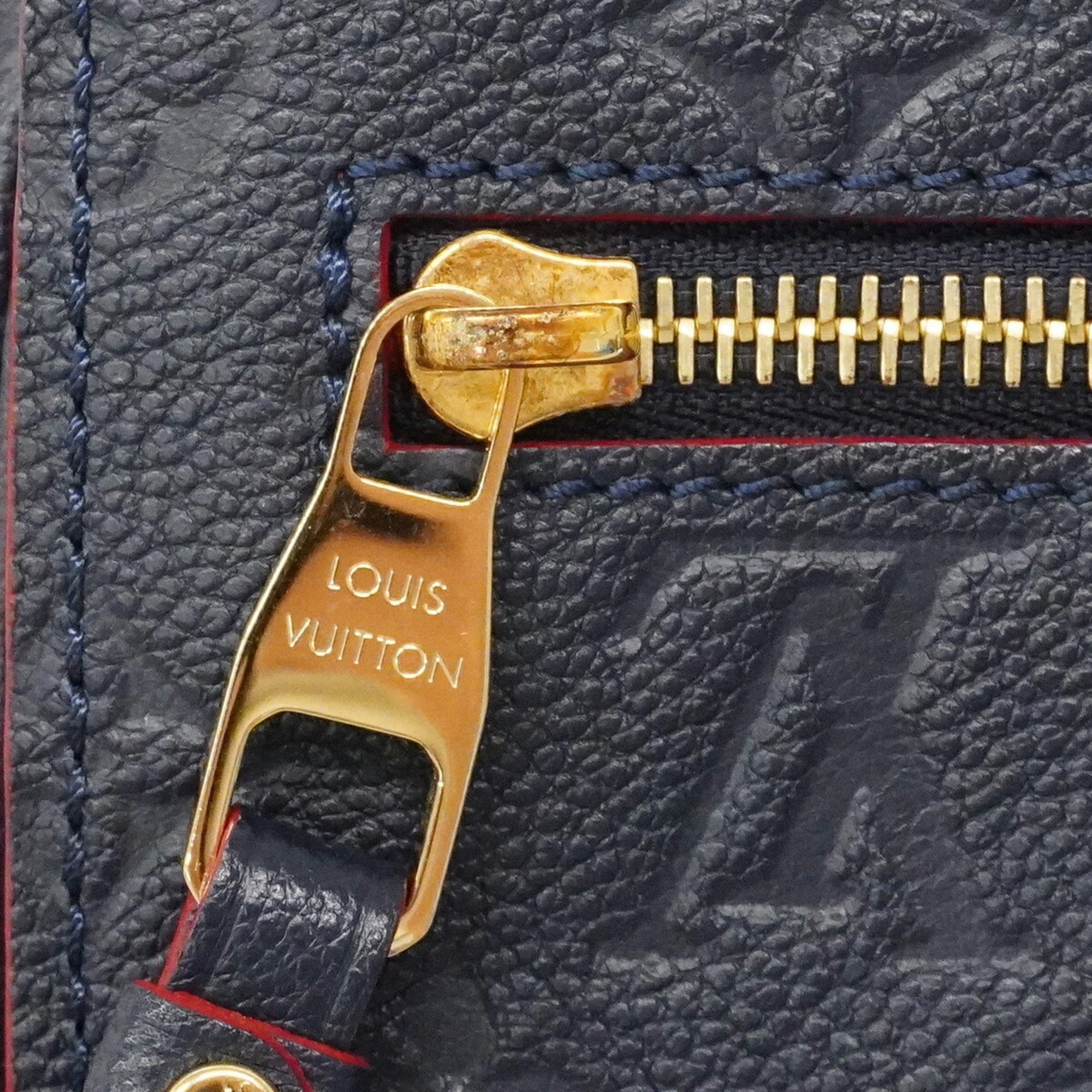 Louis Vuitton Marine Rouge Handbag (Pre-Owned)