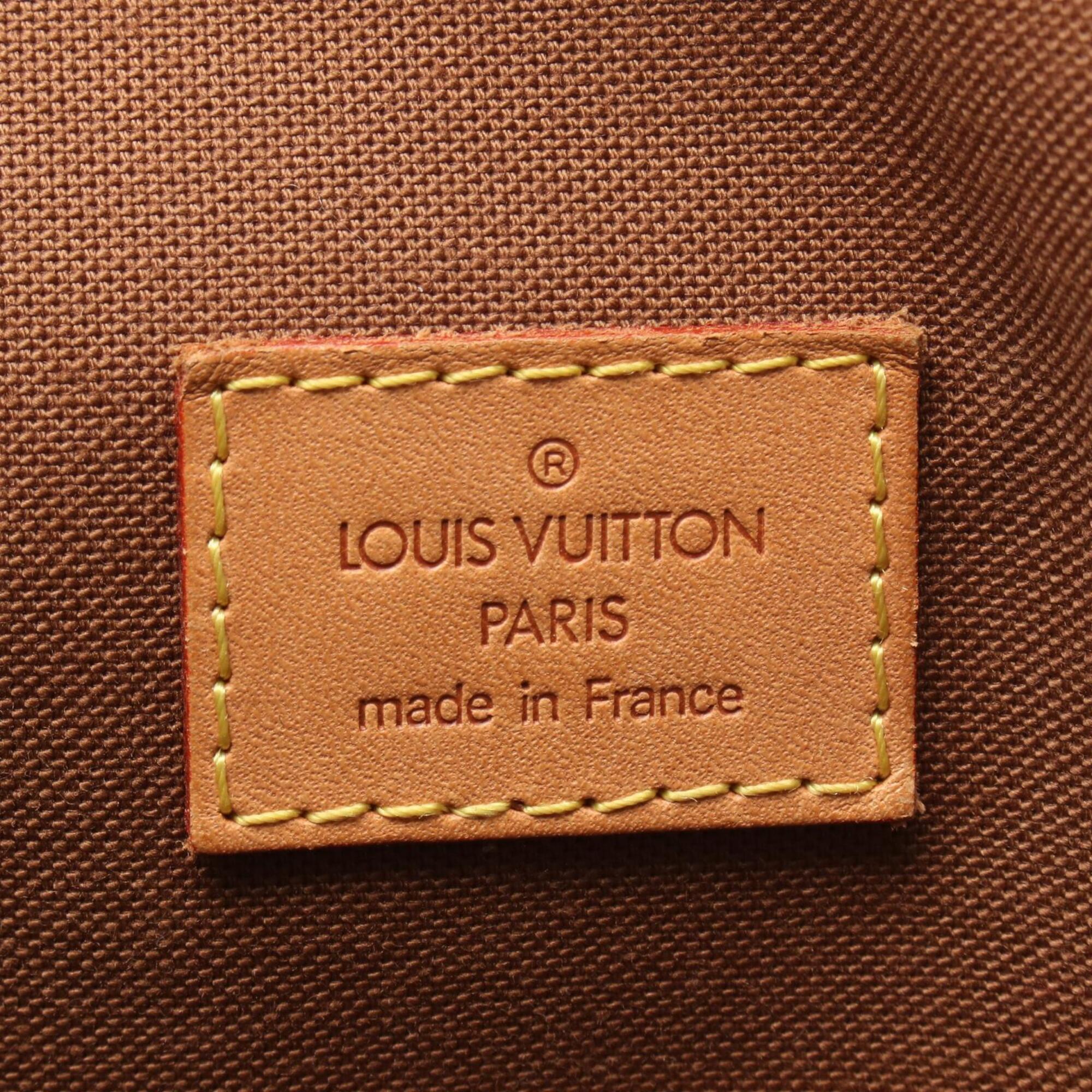 Louis Vuitton Brown Monogram Handbag Shoulder Bag (Pre-Owned)