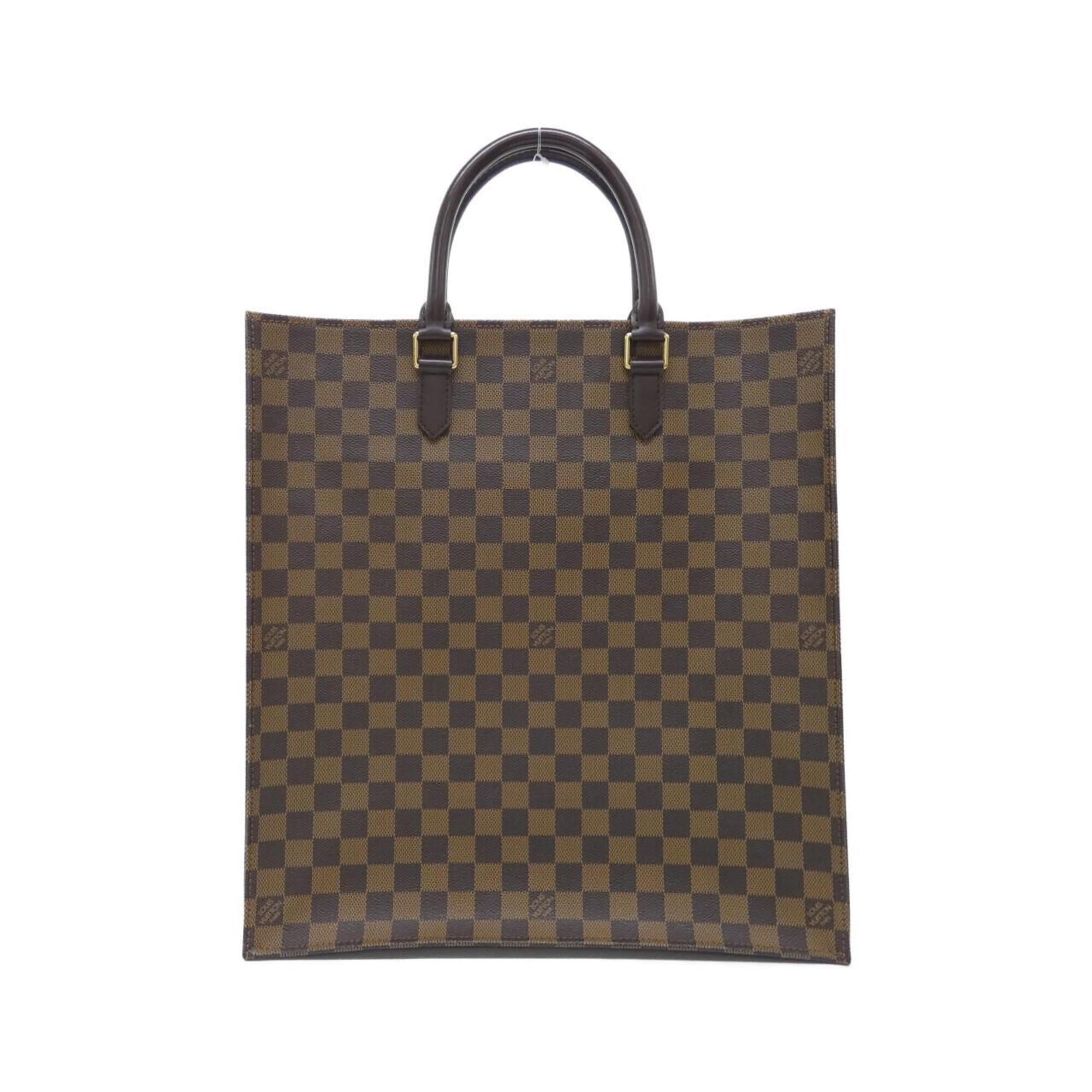 Louis Vuitton Brown Coated Canvas Handbag (Pre-Owned)