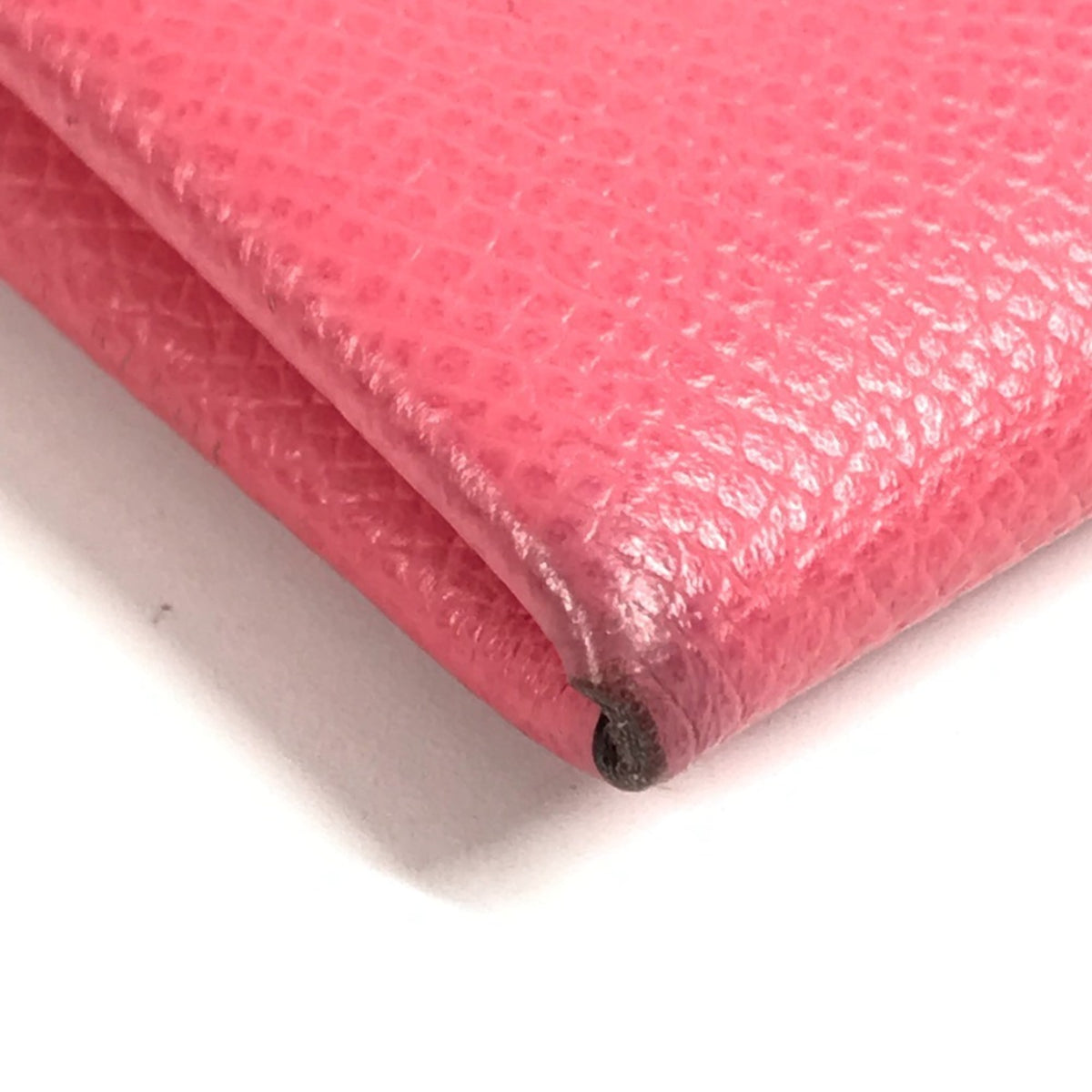 Hermes Pink Rose Azalee Epsom Leather Coin Purse/Coin Case (Pre-Owned)